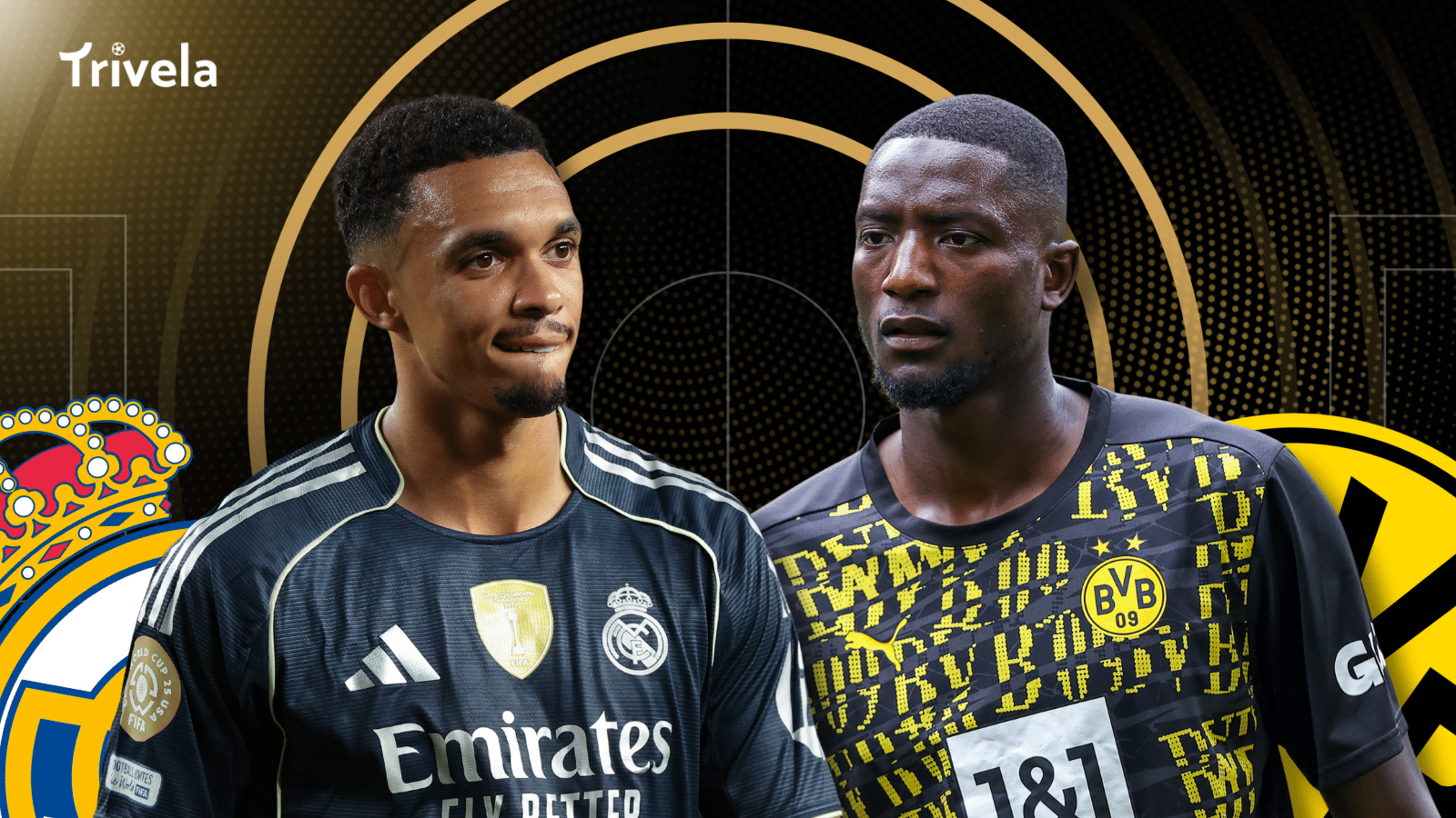 Real Madrid e Dortmund medem for&ccedil;as no duelo da grata evolu&ccedil;&atilde;o contra decep&ccedil;&atilde;o do Mundial