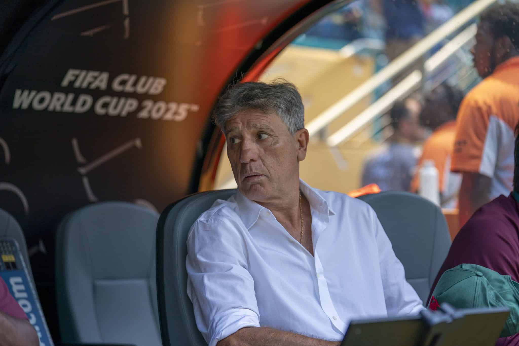 Renato Ga&uacute;cho, t&eacute;cnico do Fluminense 