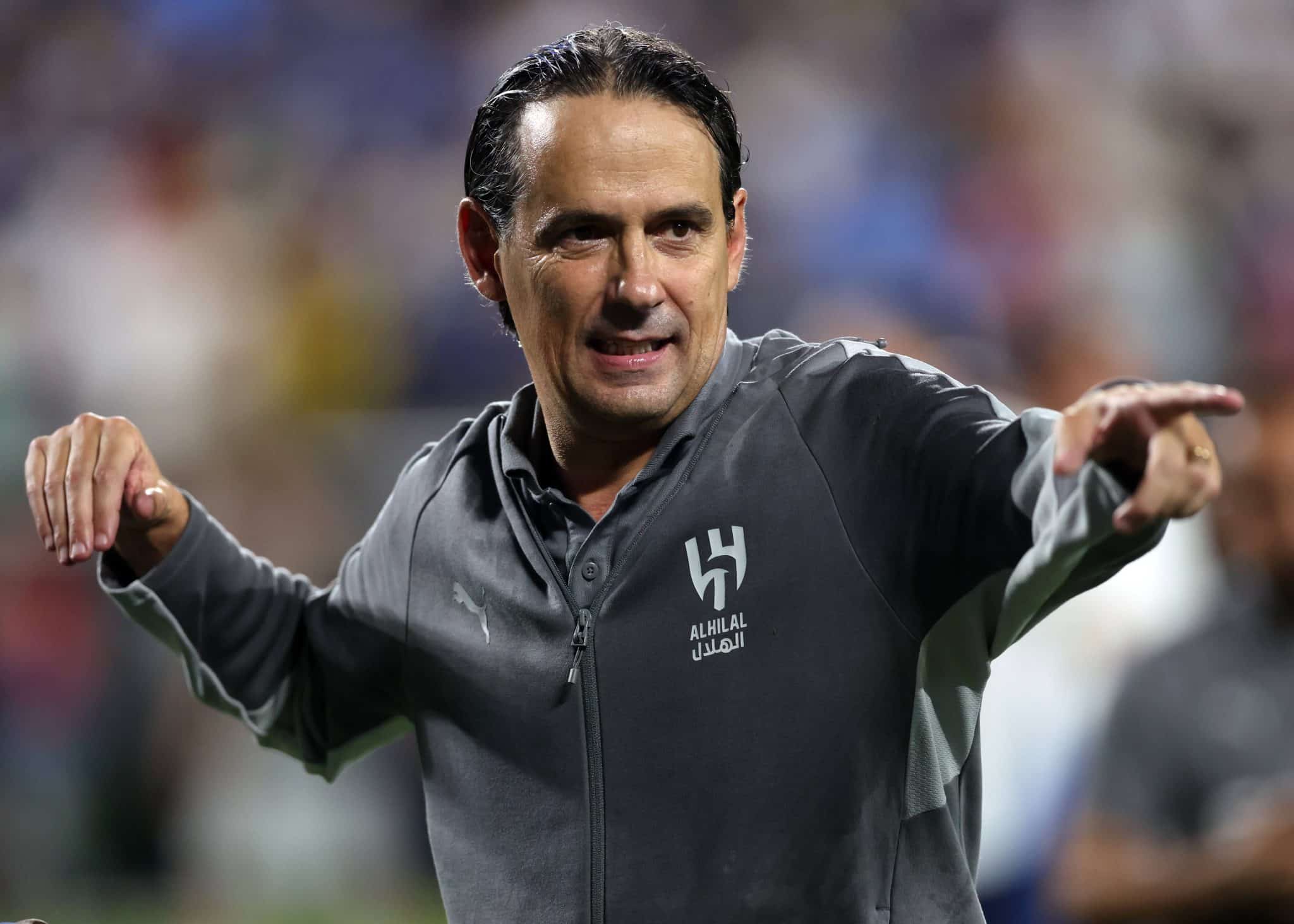 Simone Inzaghi, t&eacute;cnico do Al-Hilal Foto: (Imago)