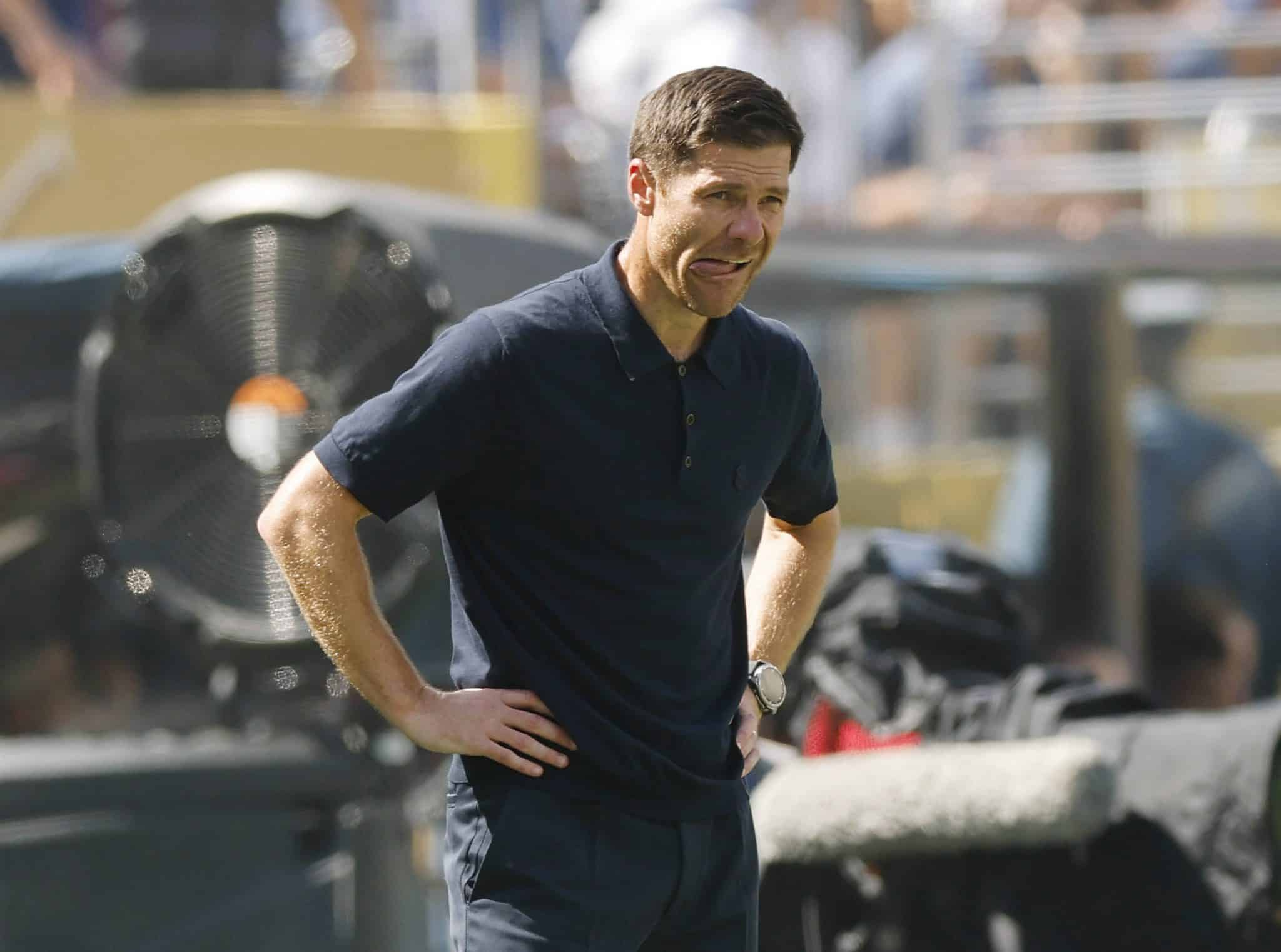 Xabi Alonso em jogo do Real Madrid