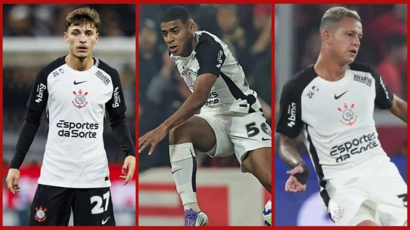 Gui Negão, Breno Bidon e Kayke: Os planos do Corinthians para os jovens titulares
