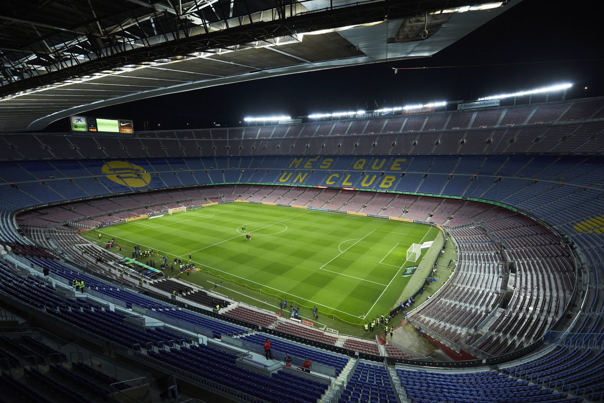 Est&aacute;dio Camp Nou, casa do Barcelona