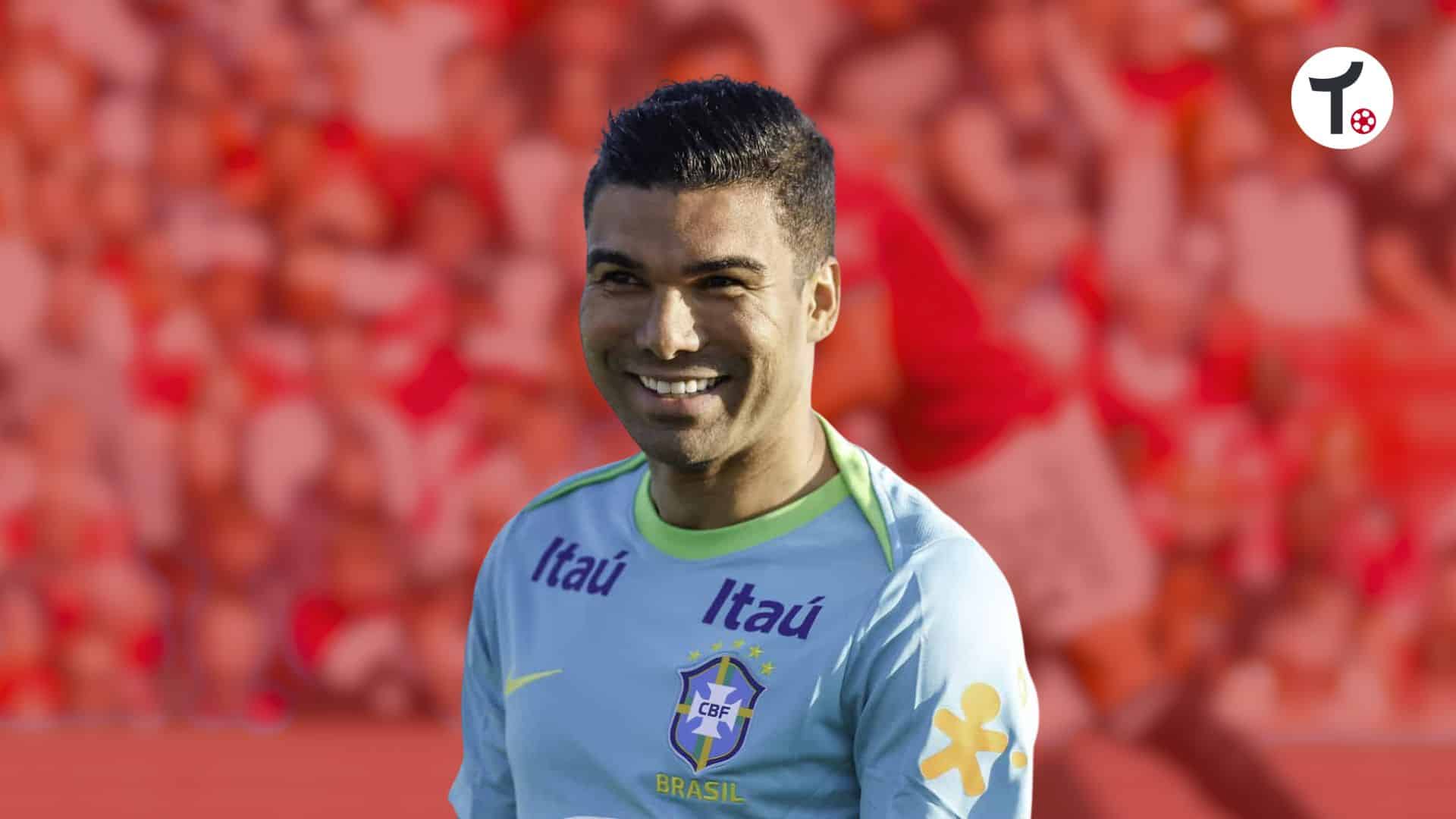 Com novas sondagens, Casemiro n&atilde;o v&ecirc; Sele&ccedil;&atilde;o como impeditivo para deixar United