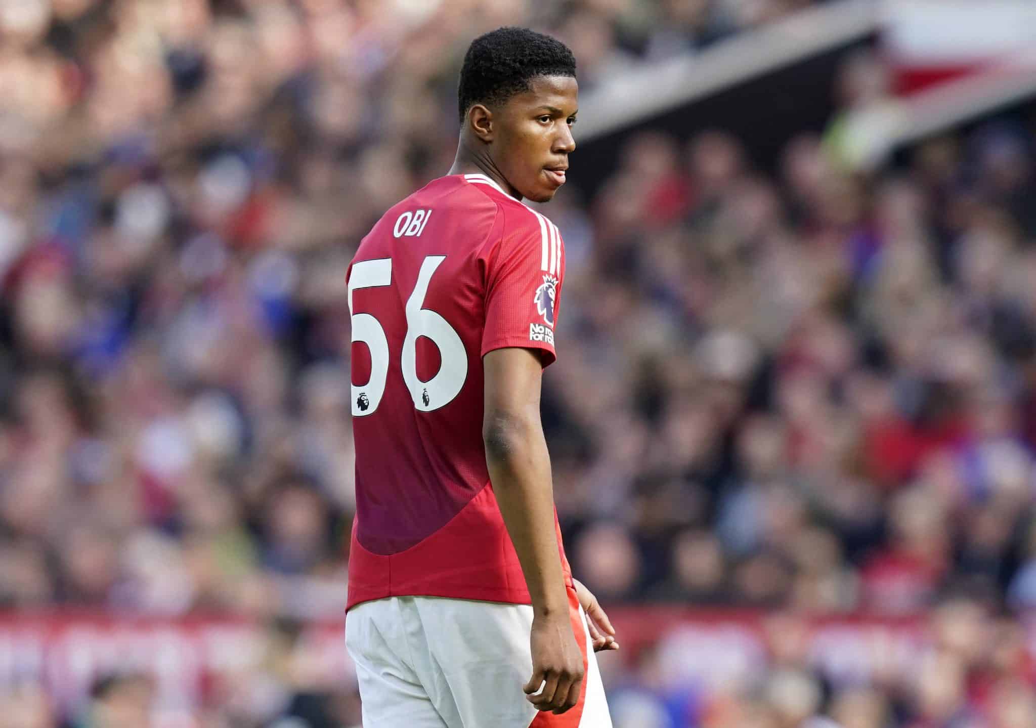 Chido Obi, atacante do Manchester United