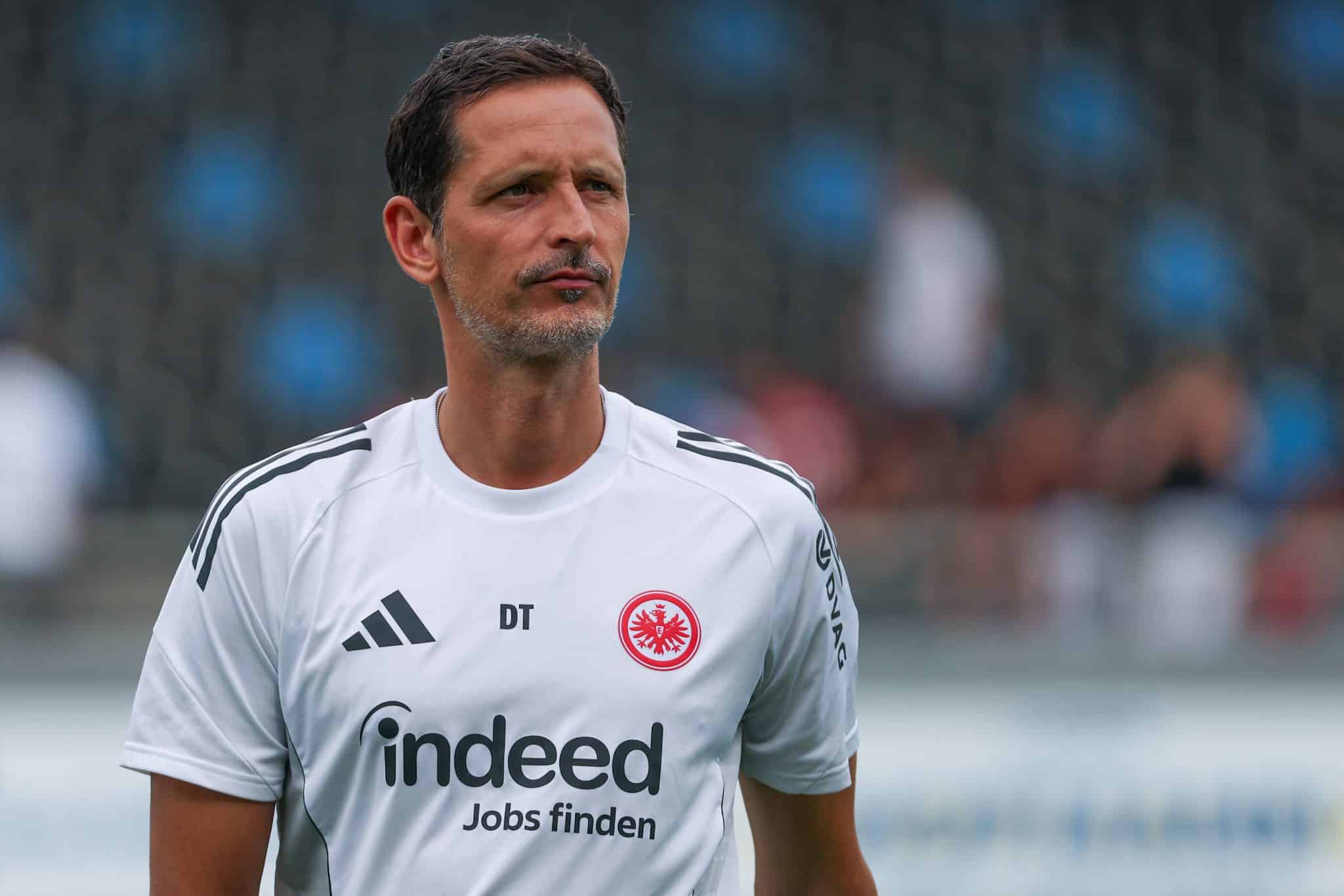 Dino Toppmoller, t&eacute;cnico do Eintracht Frankfurt