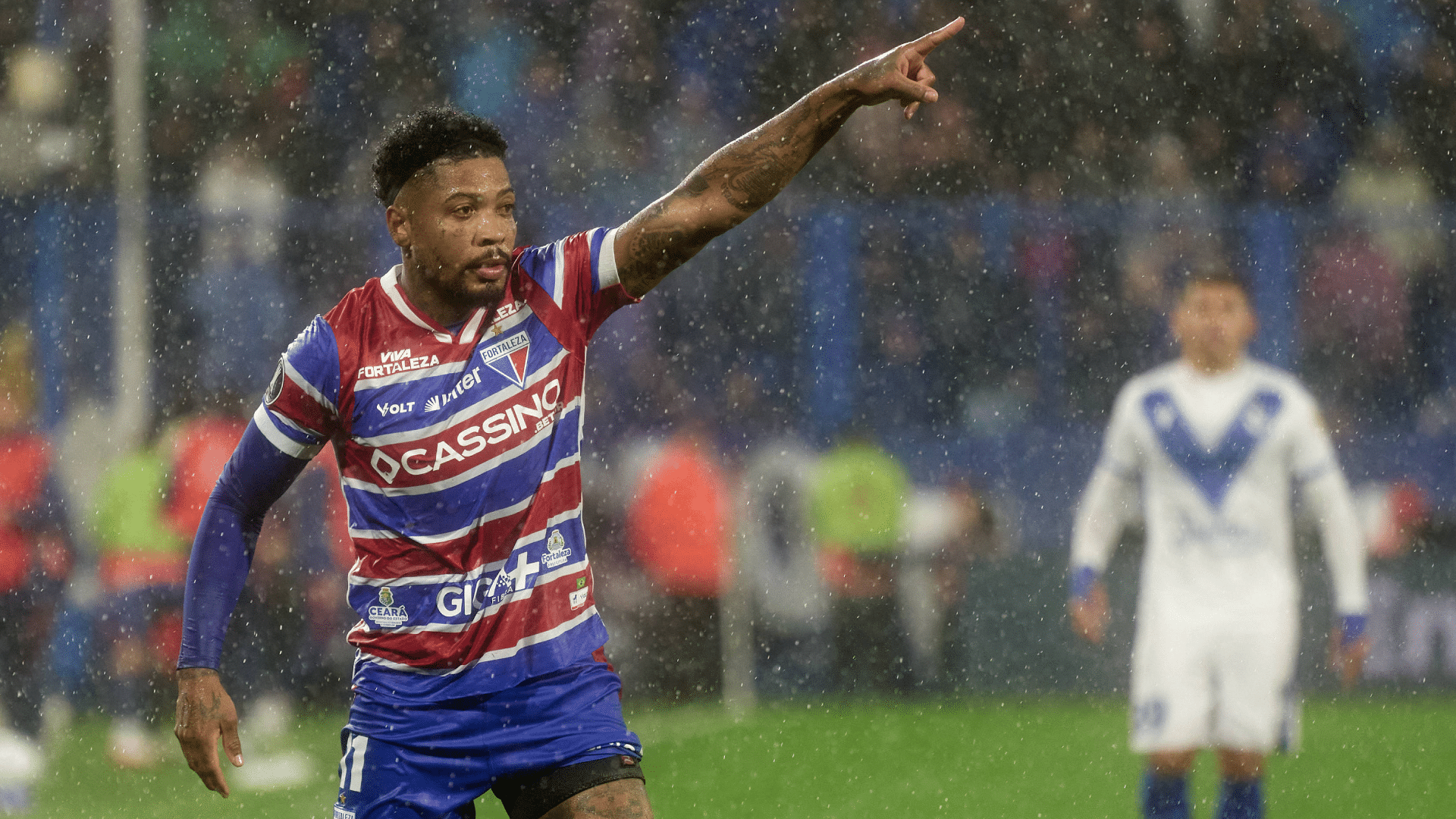 Marinho em jogo do Fortaleza na Libertadores