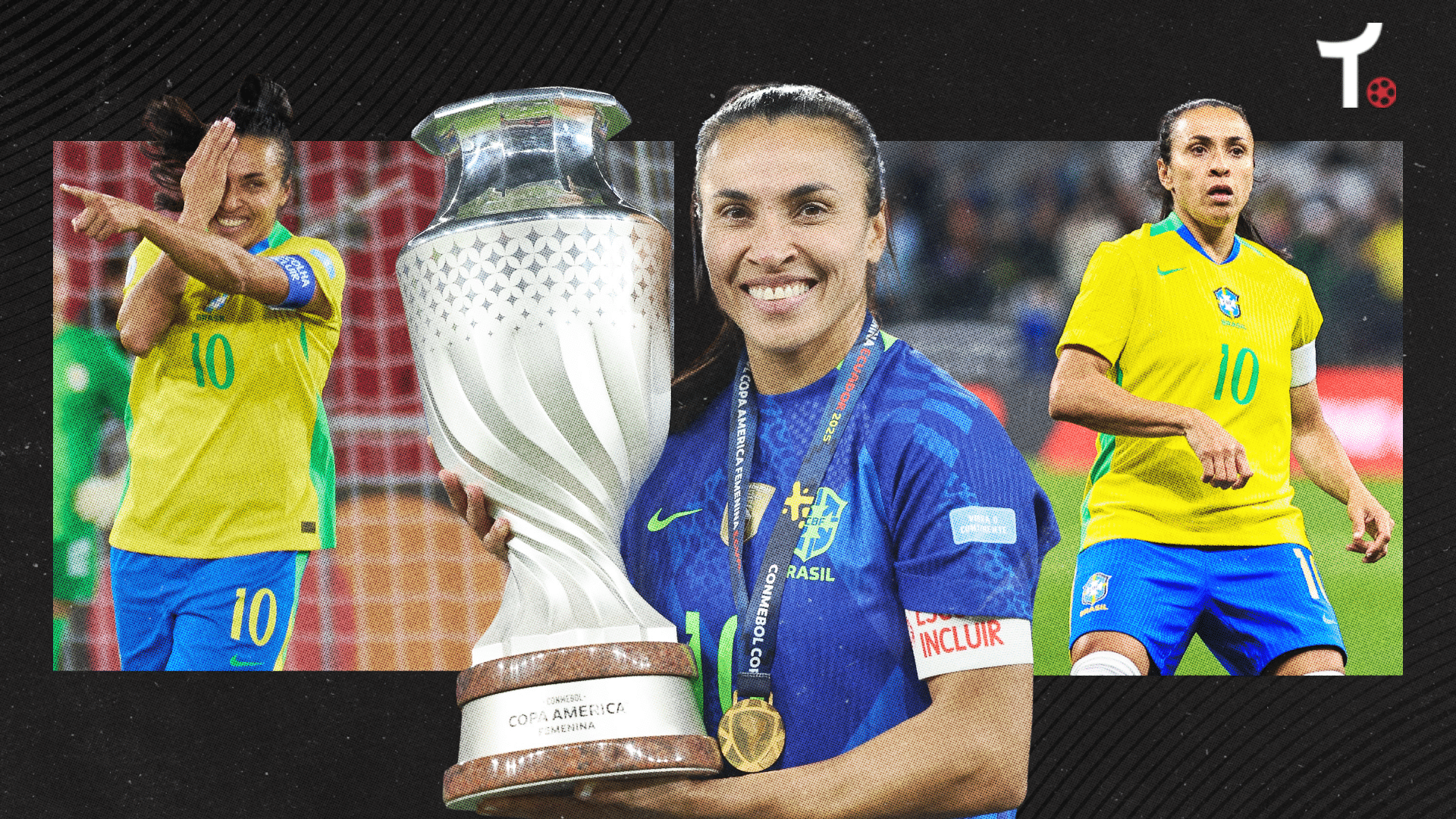 Marta &eacute; farol em gera&ccedil;&atilde;o que valoriza seu legado e constr&oacute;i o futuro da Sele&ccedil;&atilde;o