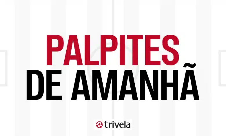 Palpites de amanh&atilde; de futebol (26/03/2026)