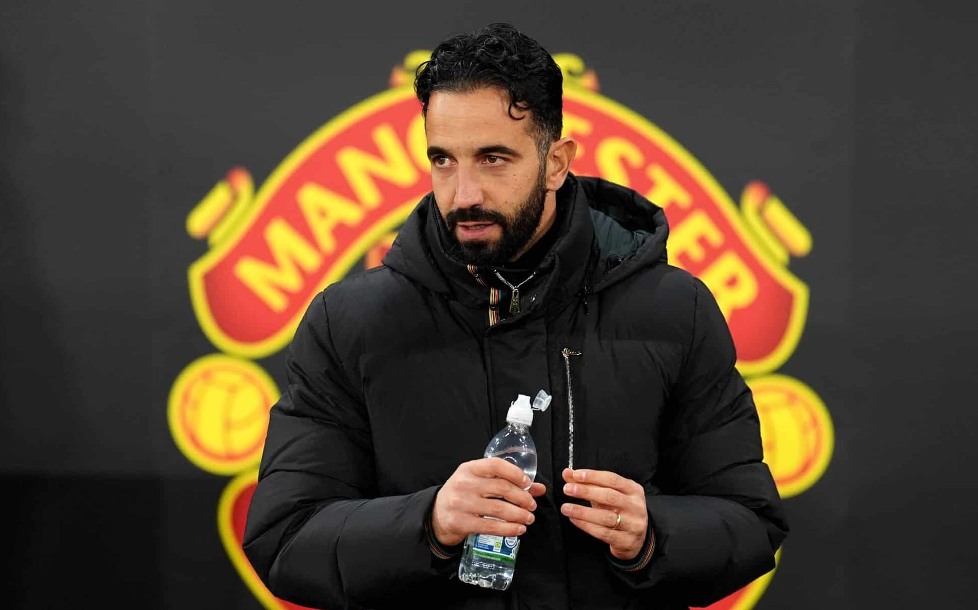 R&uacute;ben Amorim no Manchester United