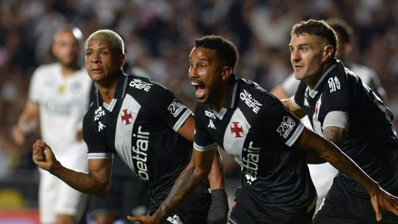 Volantes antes renegados conduzem o Vasco em empate com o Botafogo