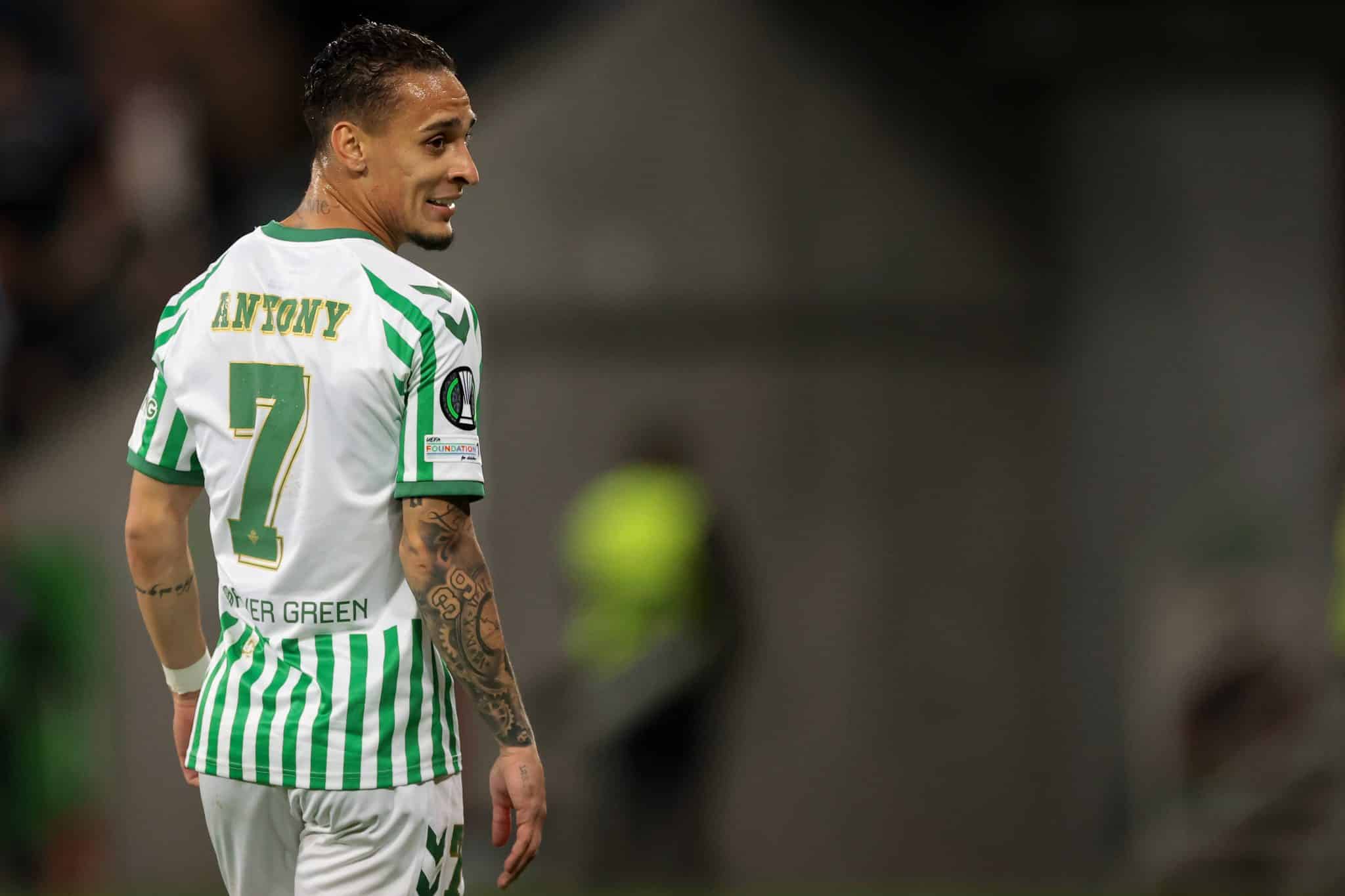 Antony foi um dos destaques do Betis em 2024/25