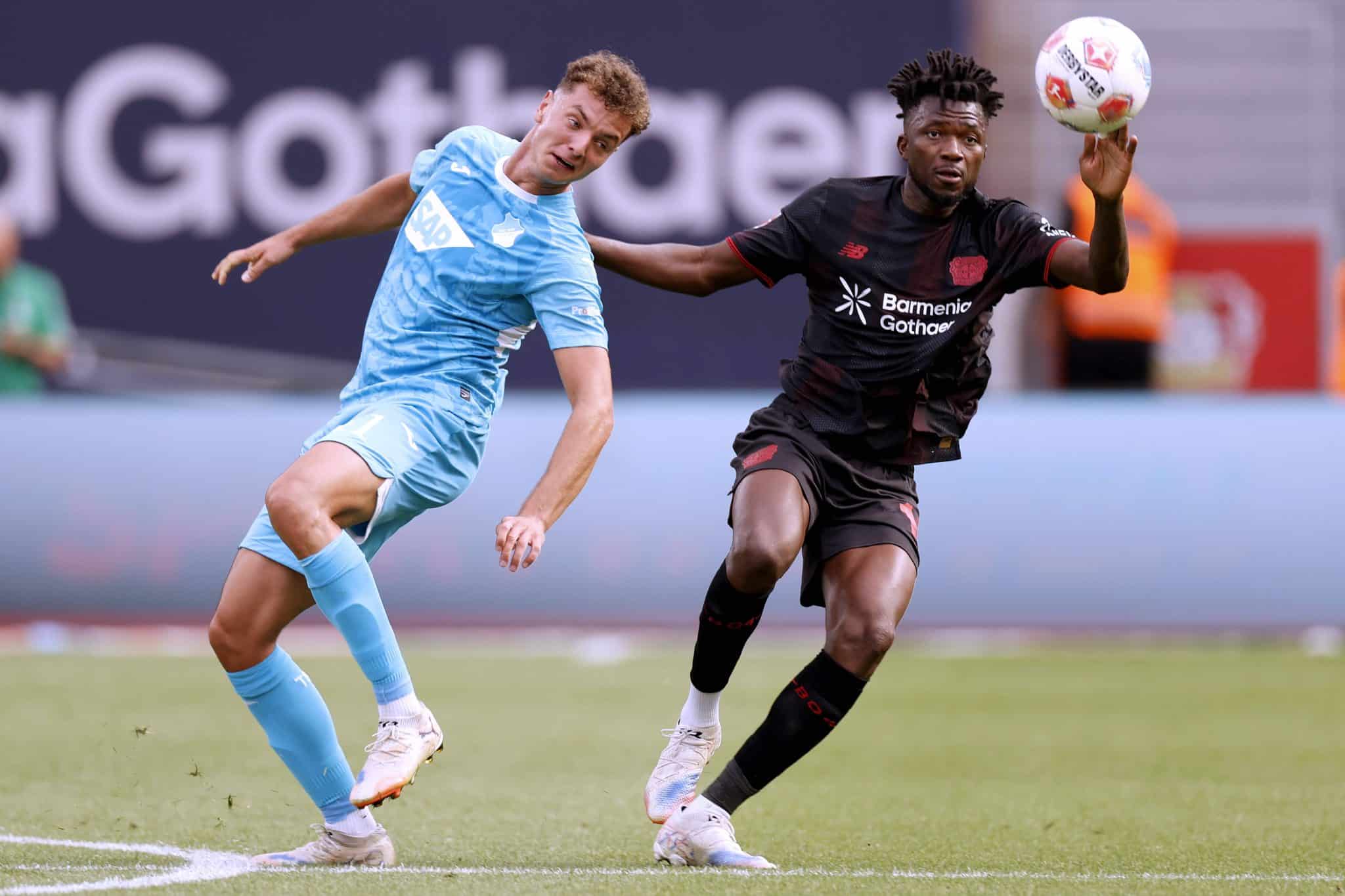 Bayer Leverkusen x Hoffenheim pela Bundesliga (Foto: Imago)