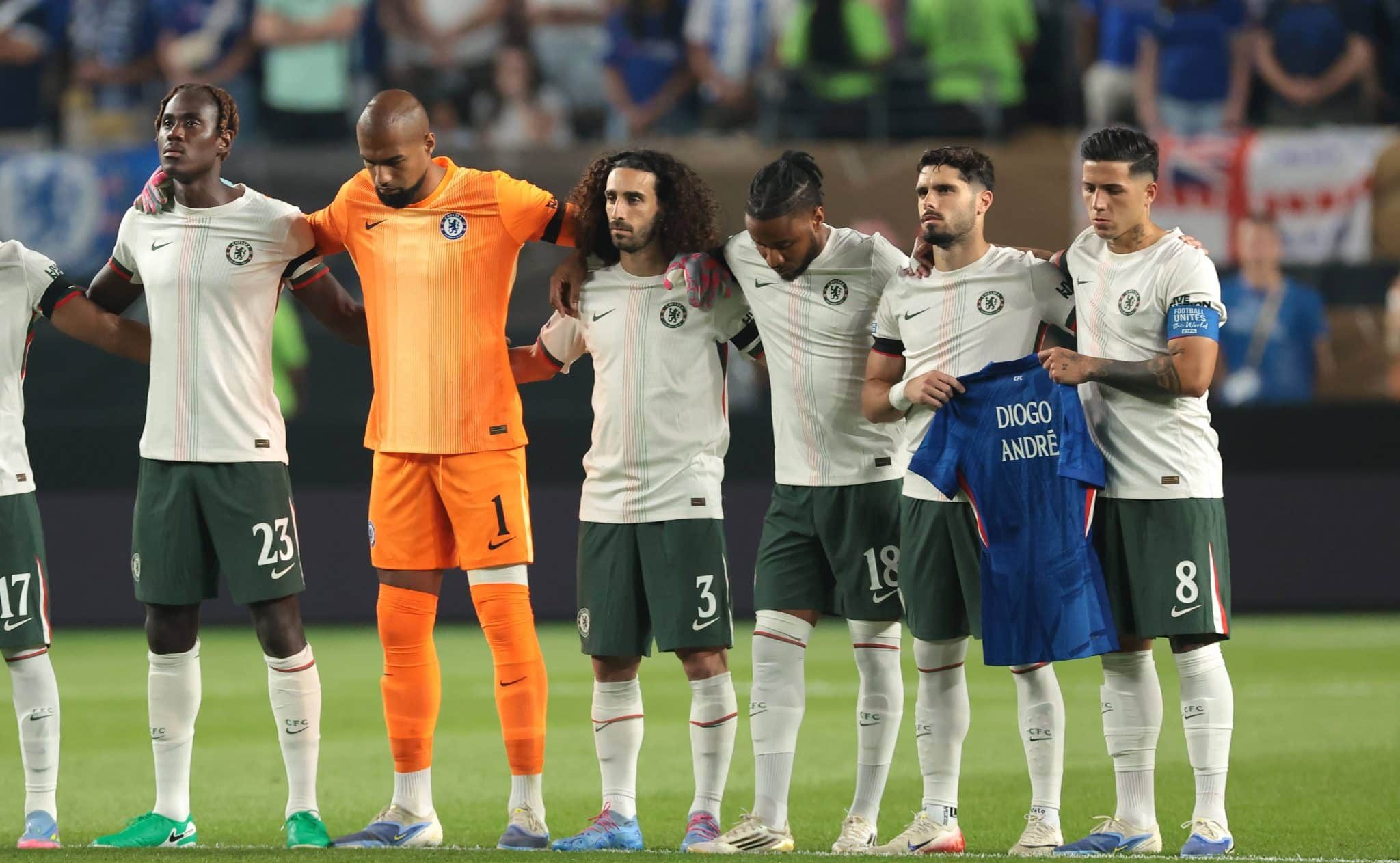 Jogadores do Chelsea doar&atilde;o parte dos R$ 618 milh&otilde;es do Mundial &agrave; fam&iacute;lia de Diogo Jota