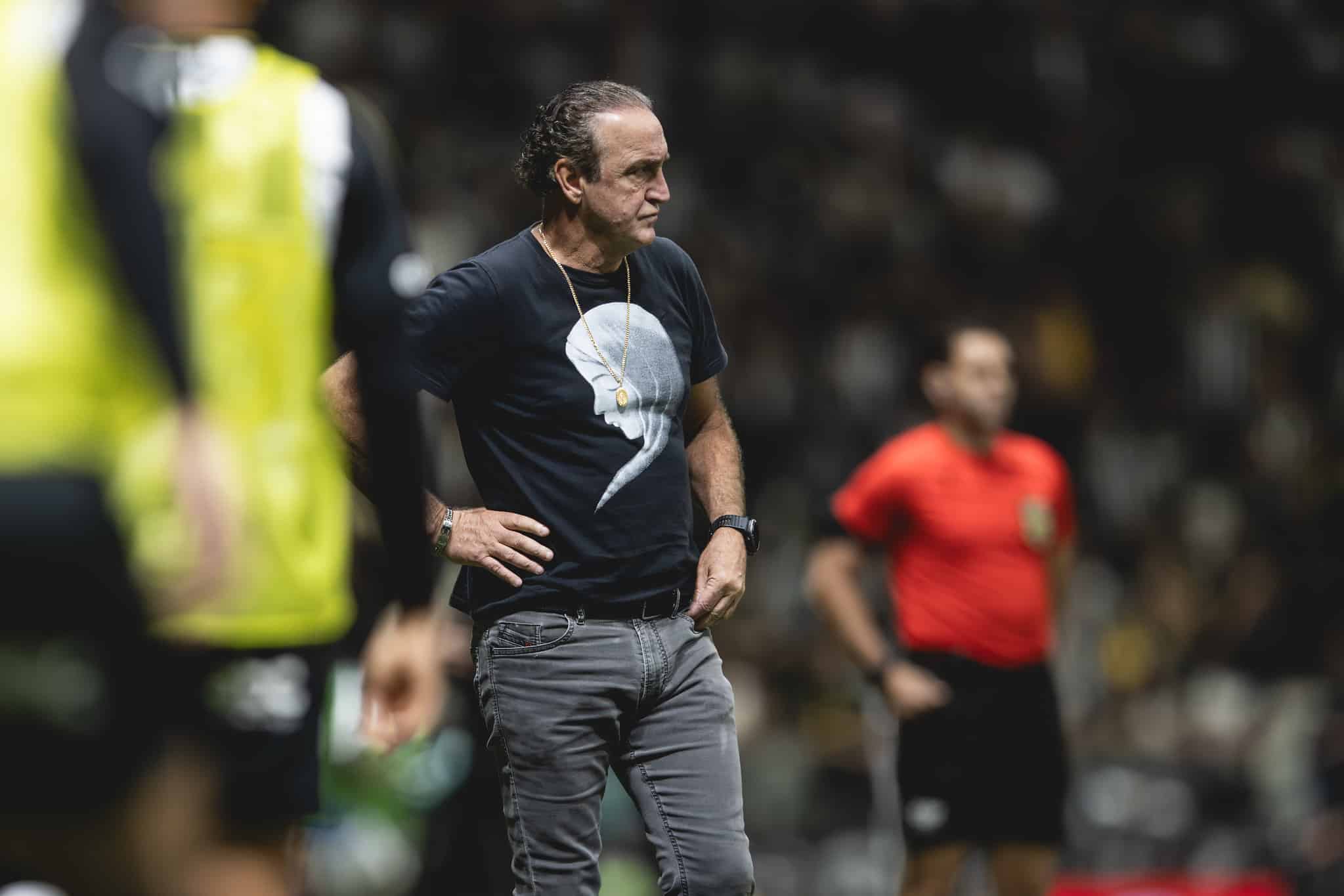 Cuca, t&eacute;cnico do Atl&eacute;tico-MG (Foto: Pedro Souza/Atl&eacute;tico)