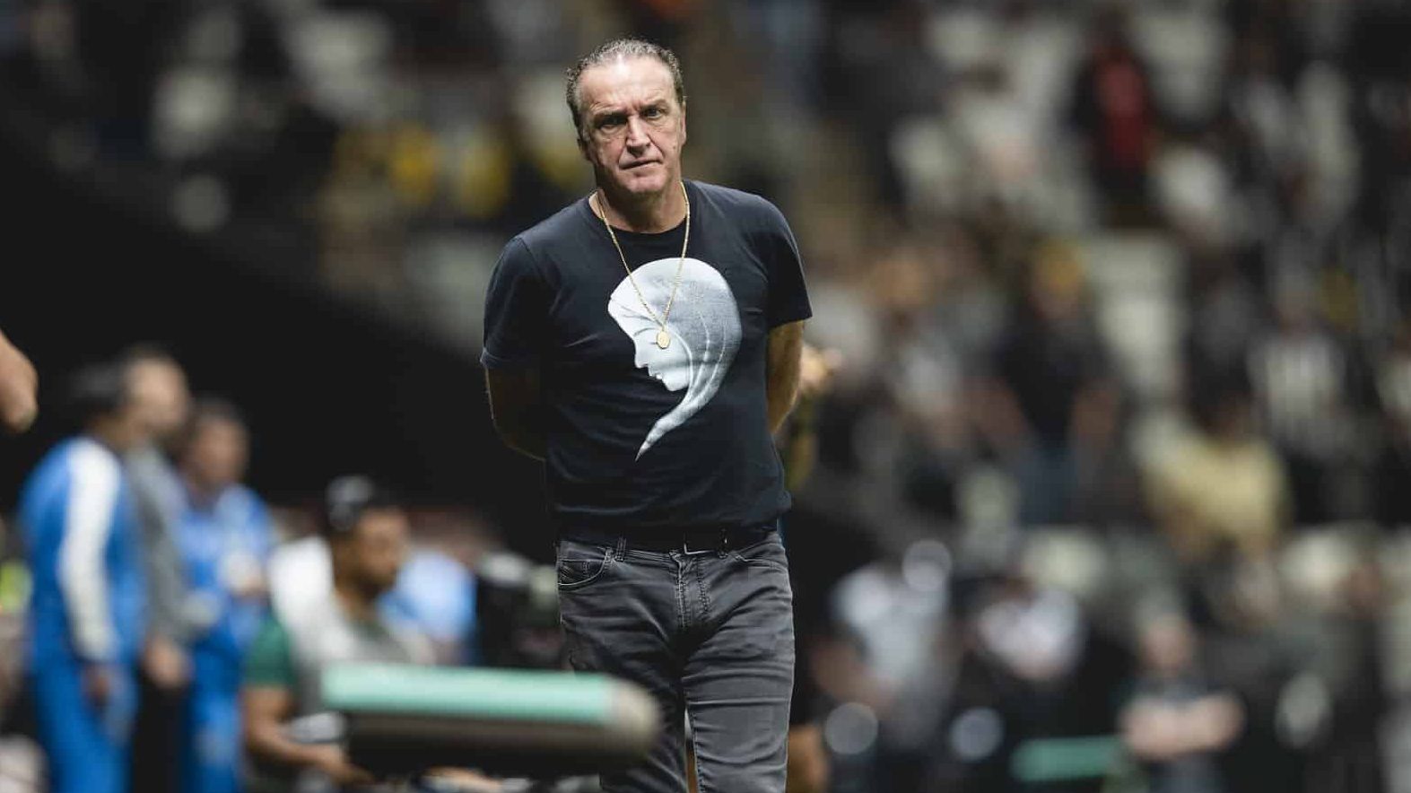 Cuca, t&eacute;cnico do Atl&eacute;tico-MG (Foto: Pedro Souza/Atl&eacute;tico)