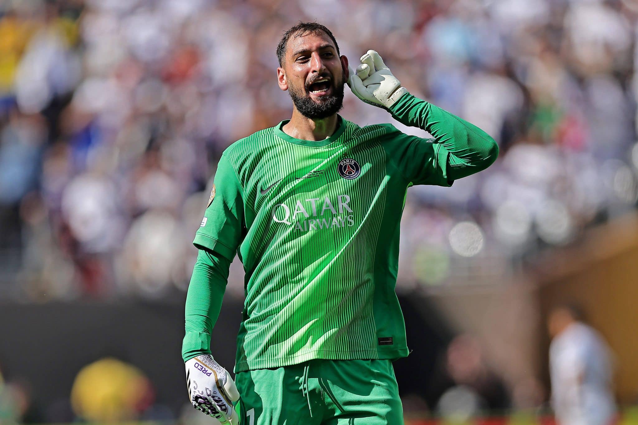 Donnarumma em ação pelo PSG