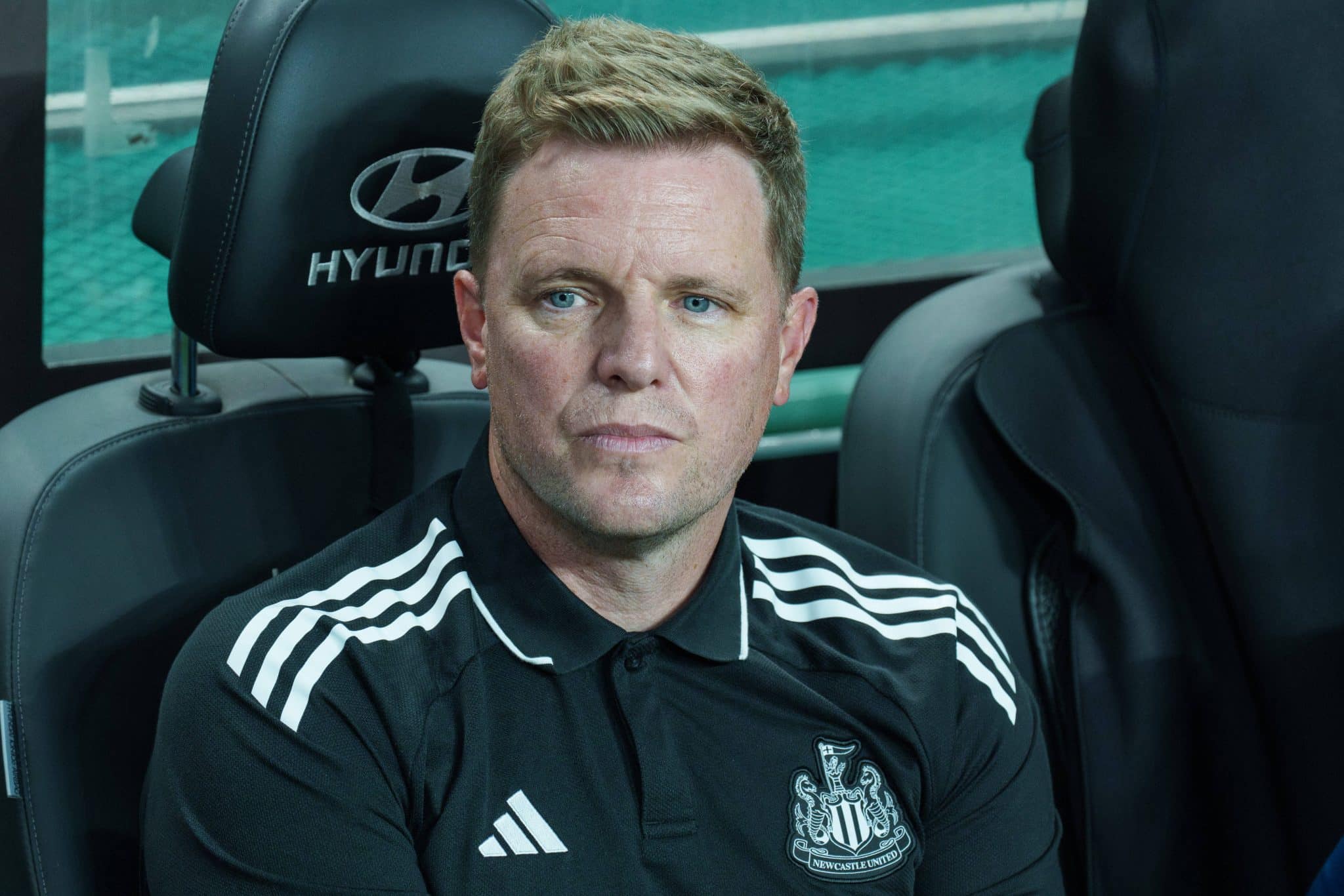 Eddie Howe, t&eacute;cnico do Newcastle