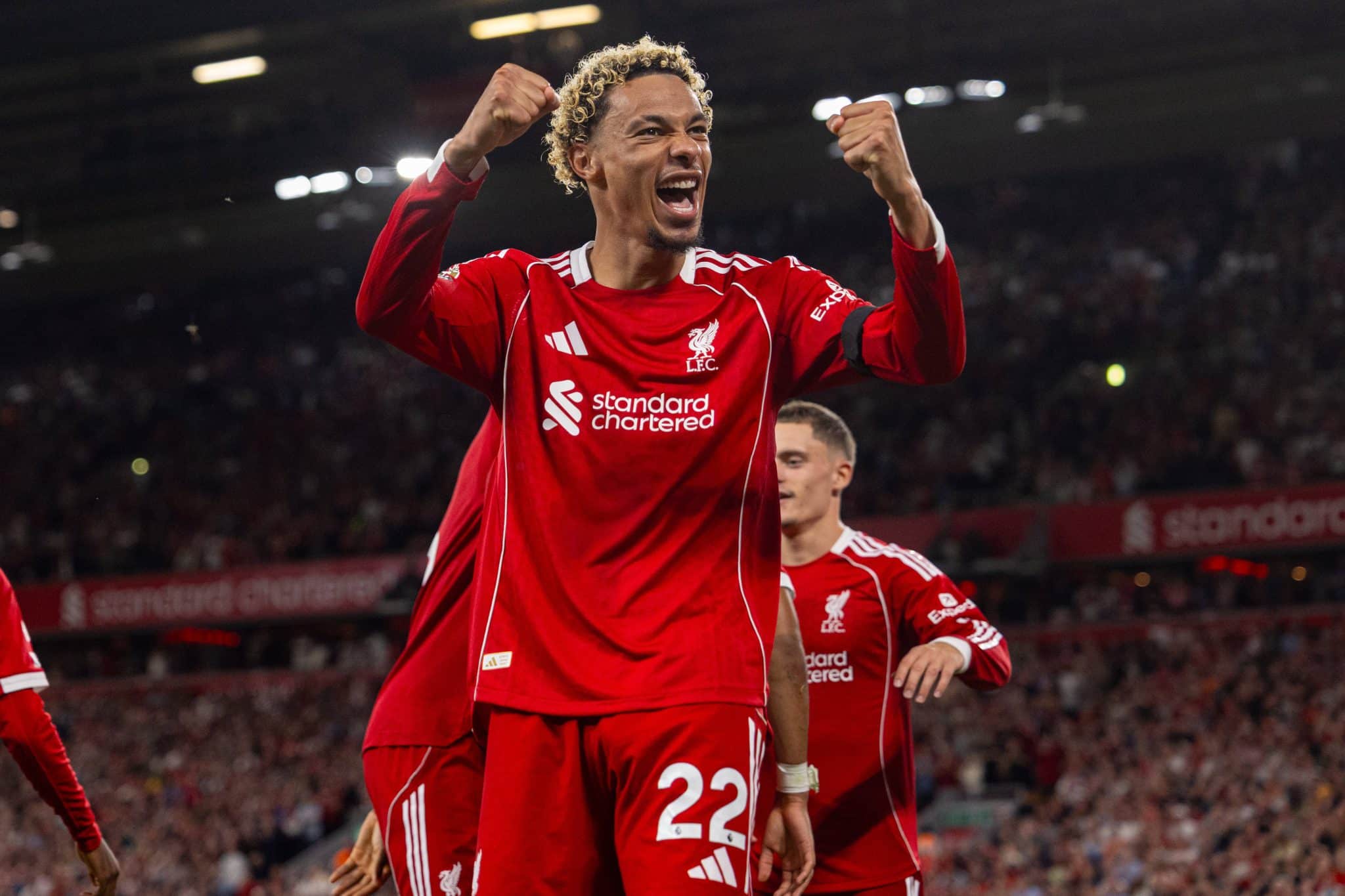 Ekitike marcou seu segundo gol pelo Liverpool