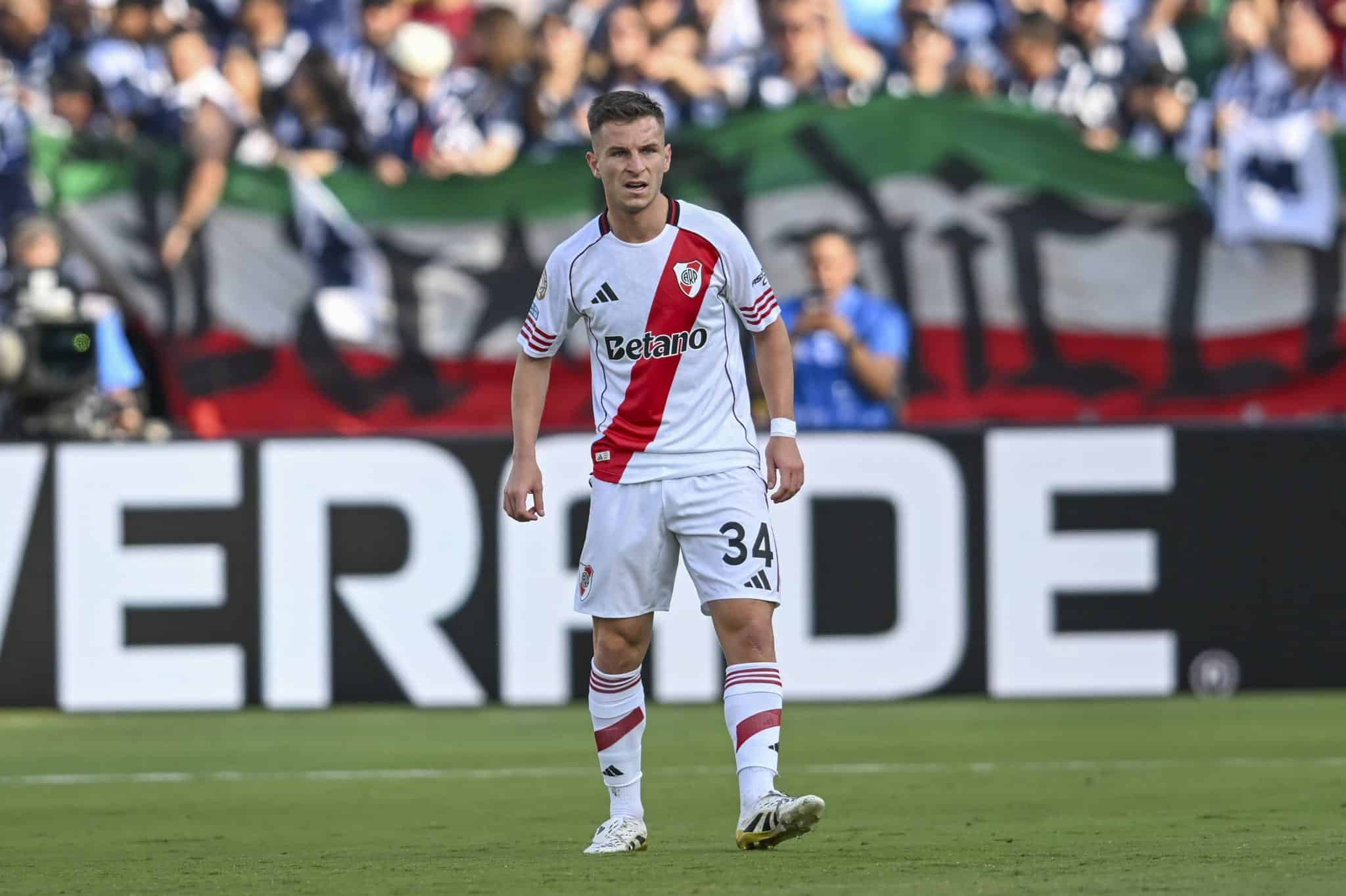 Giuliano Galoppo, em a&ccedil;&atilde;o pelo River Plate