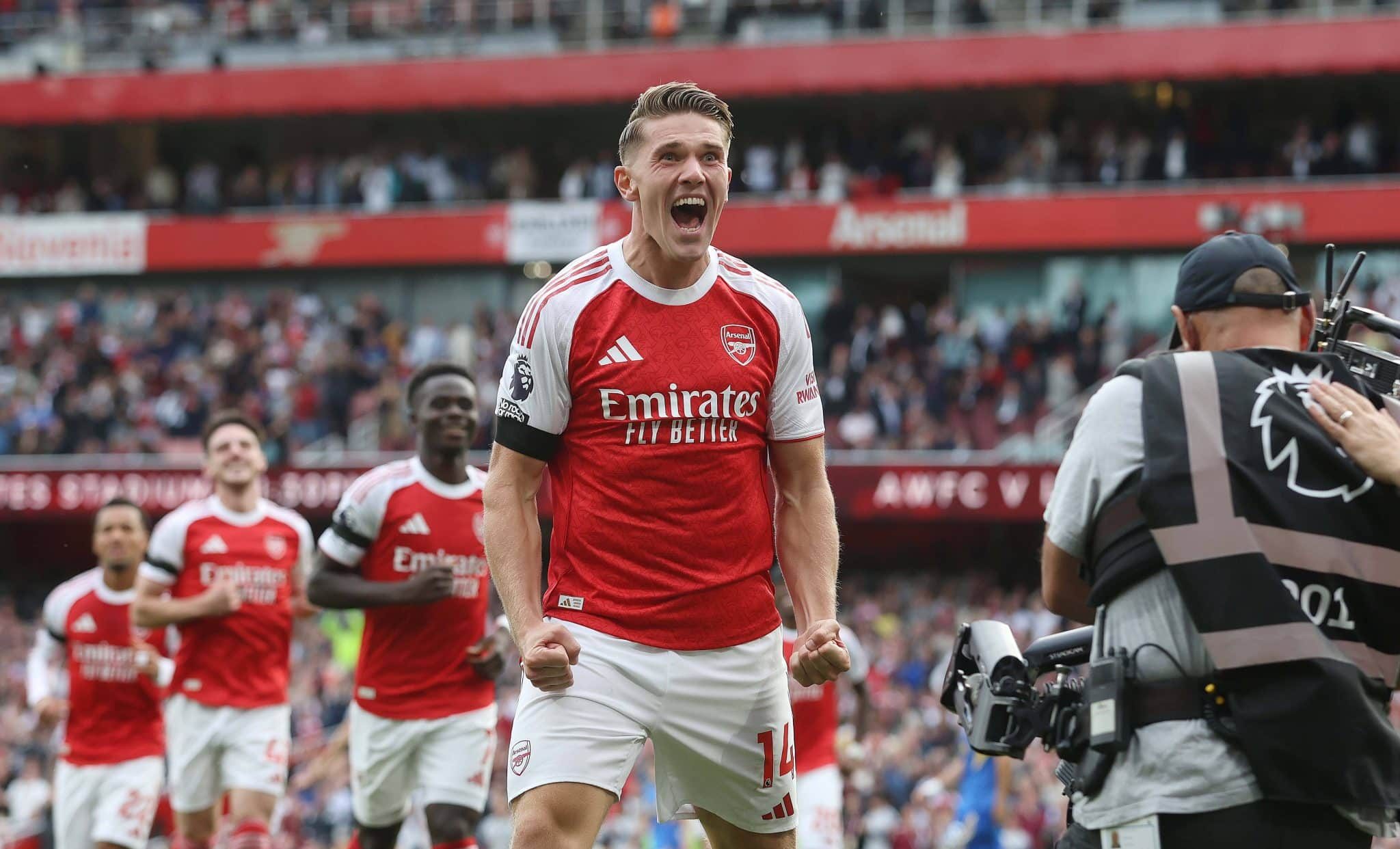 Gy&ouml;keres marcou pelo Arsenal