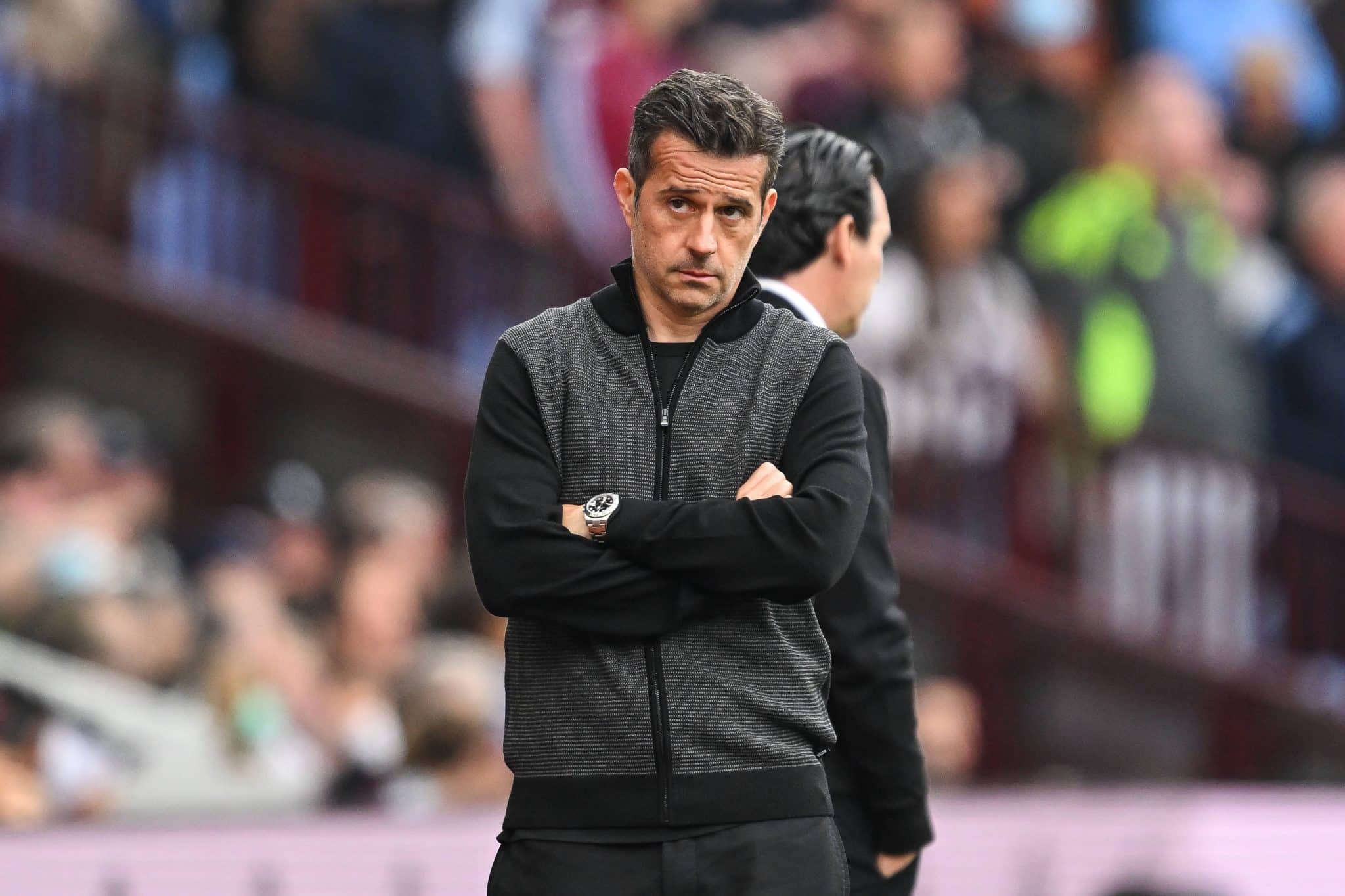 Marco Silva durante jogo do Fulham
