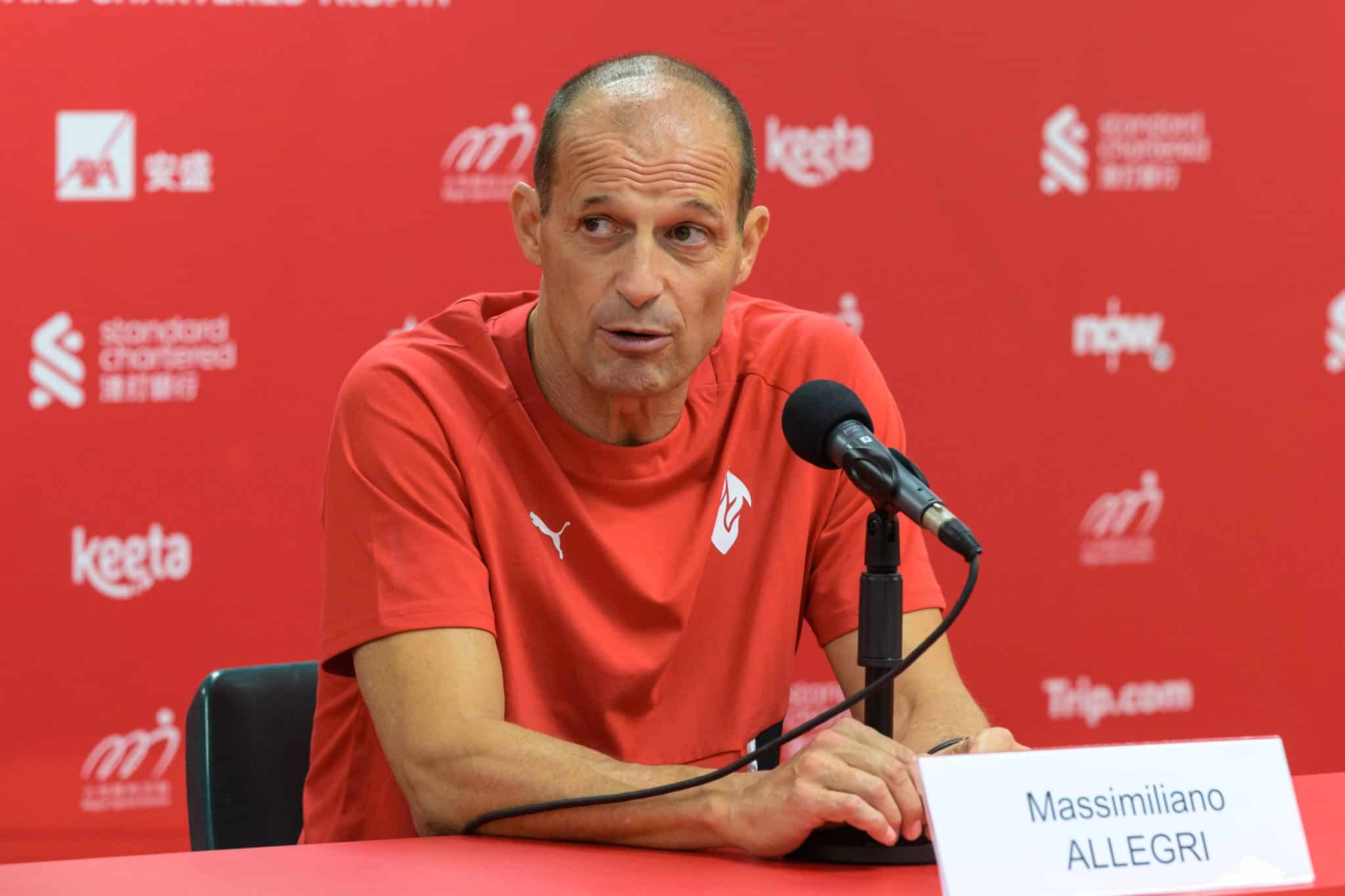 Massimiliano Allegri, t&eacute;cnico do Milan 