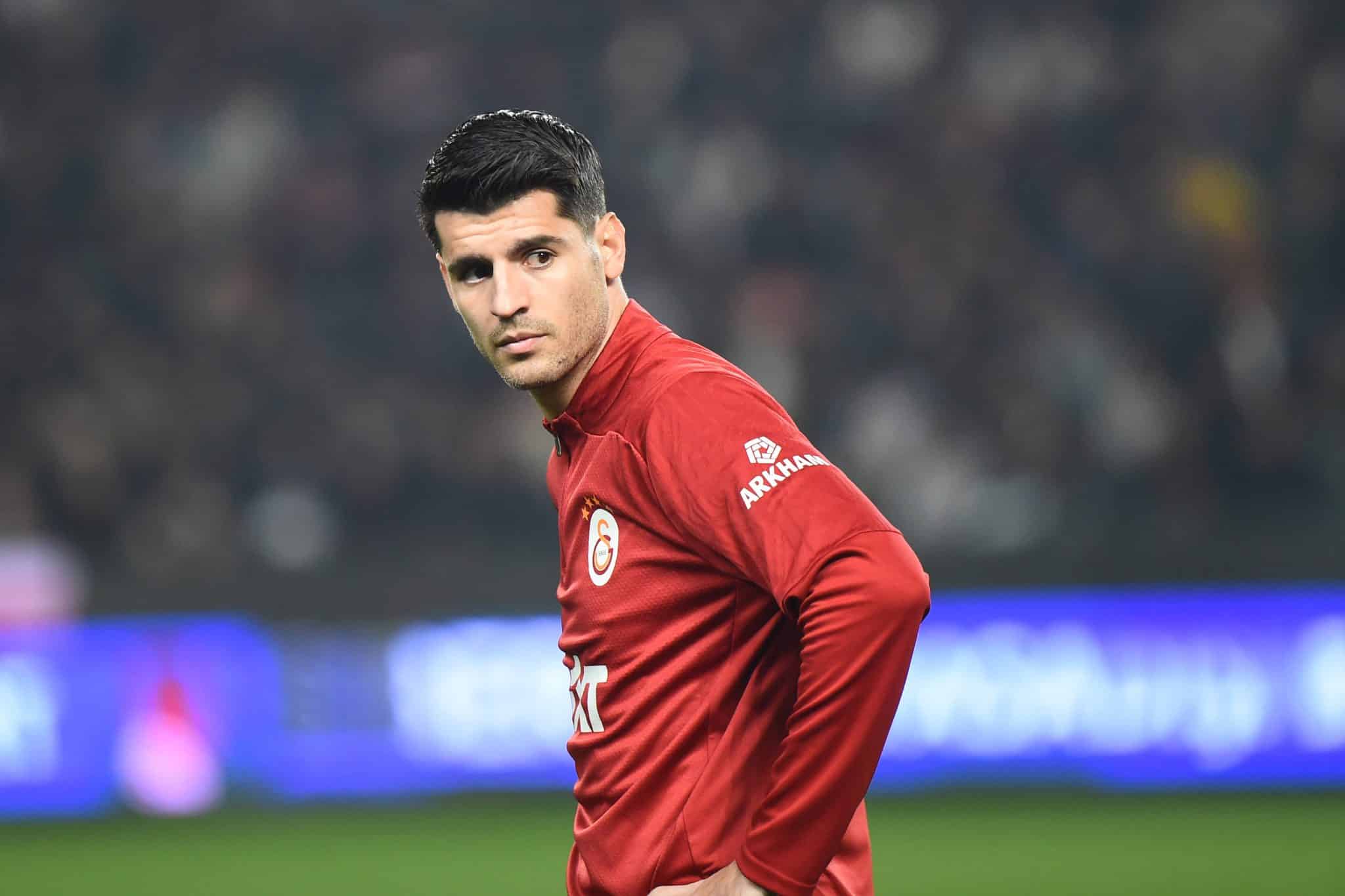 &Aacute;lvaro Morata no Galatasaray (Foto: IMAGO / Seskim Photo)