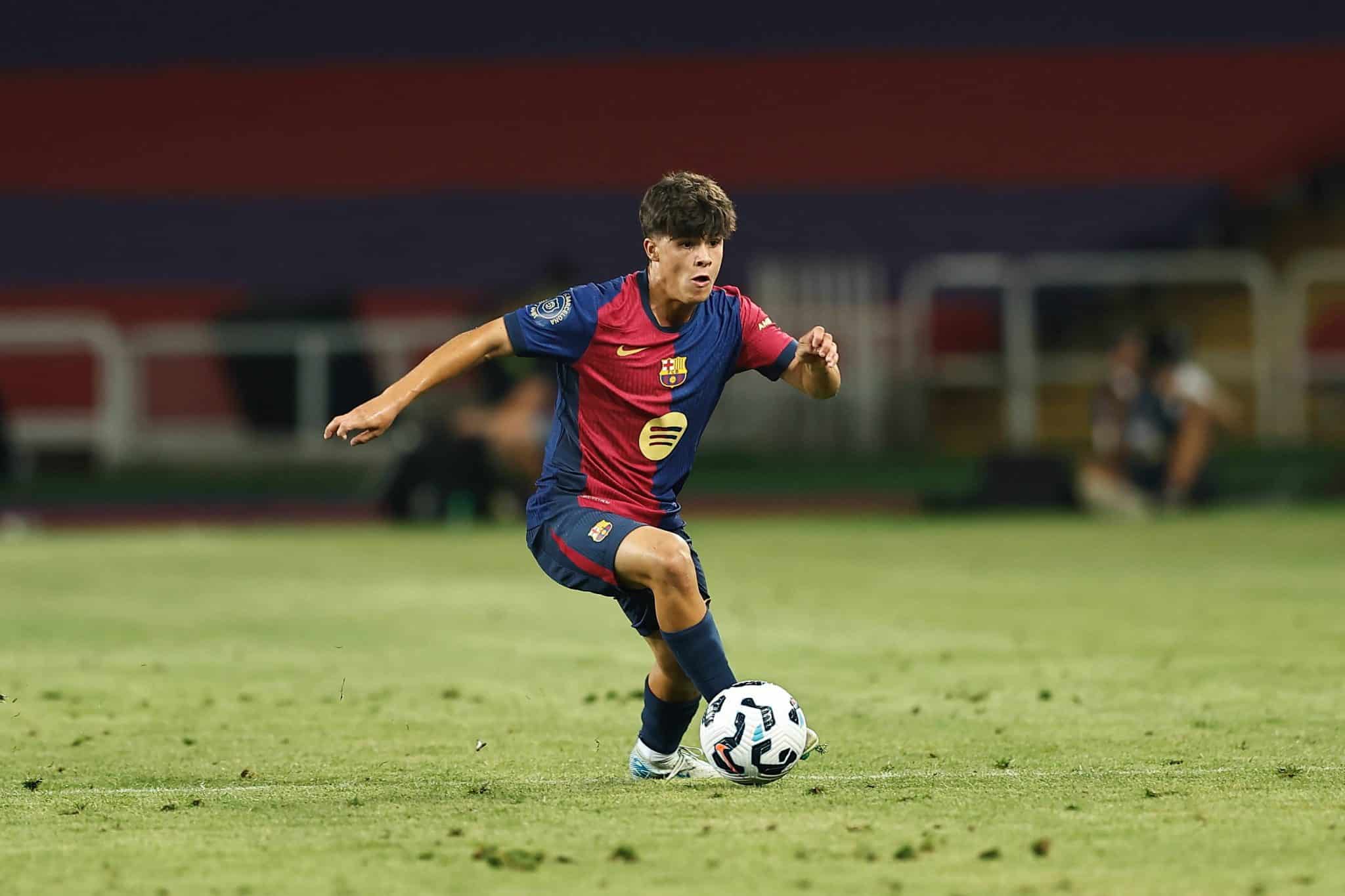 Quim Junyent em a&ccedil;&atilde;o pelo Barcelona