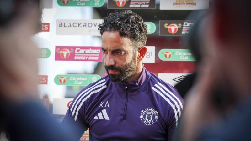 ‘Às vezes, odeio meus jogadores, às vezes, amo’: Rúben Amorim desabafa após vexame do United