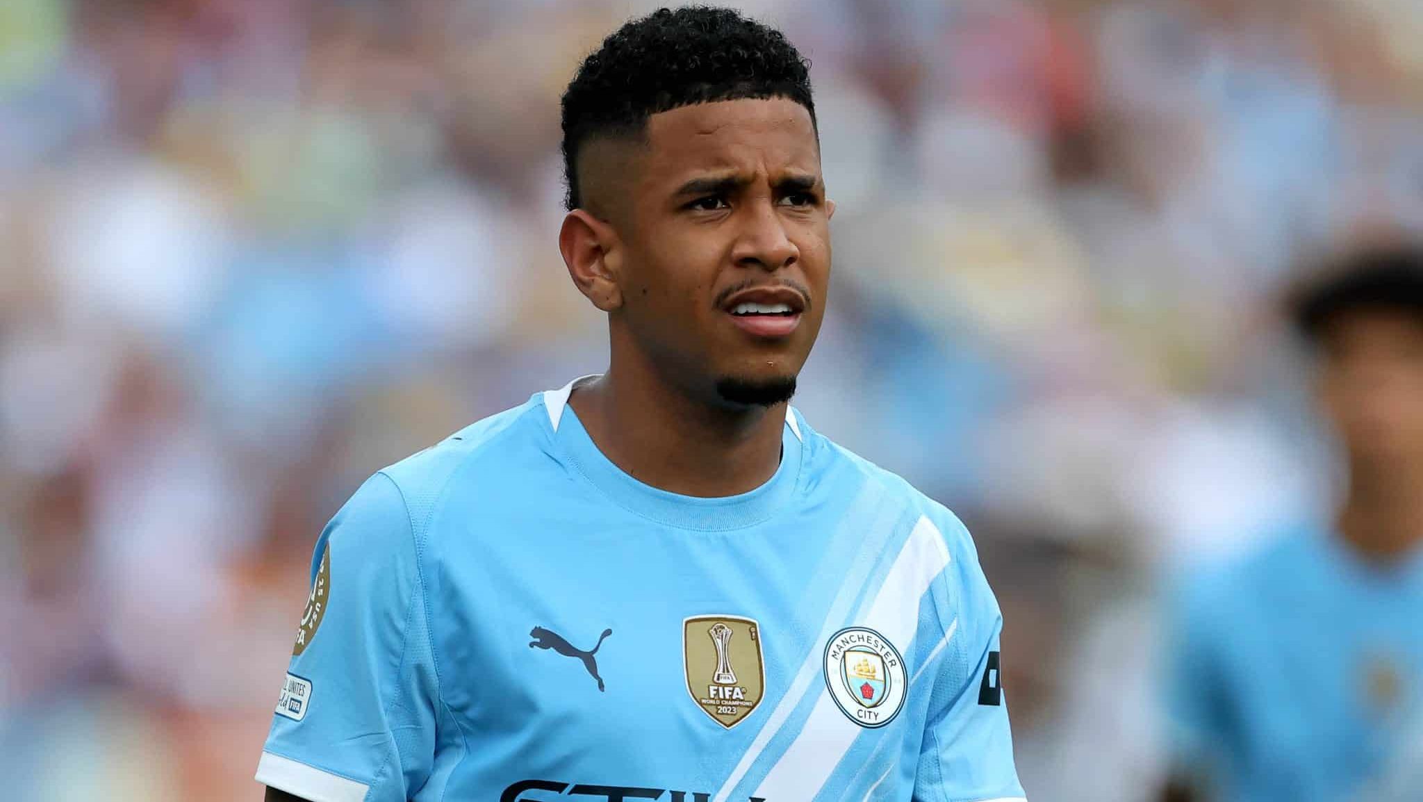 Savinho pelo Manchester City (Foto: Imago)