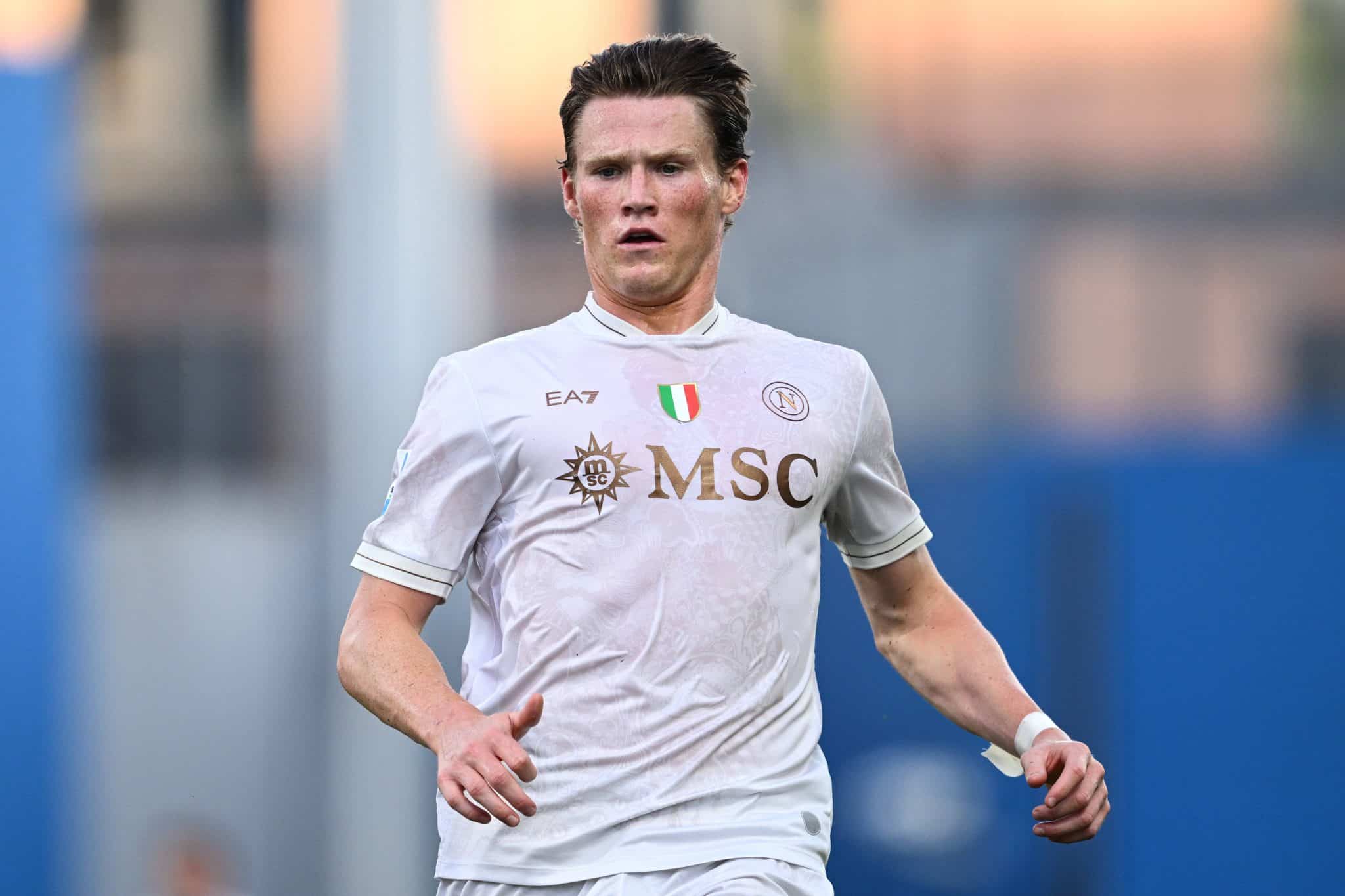 Scott McTominay pelo Napoli (Foto: Imago)