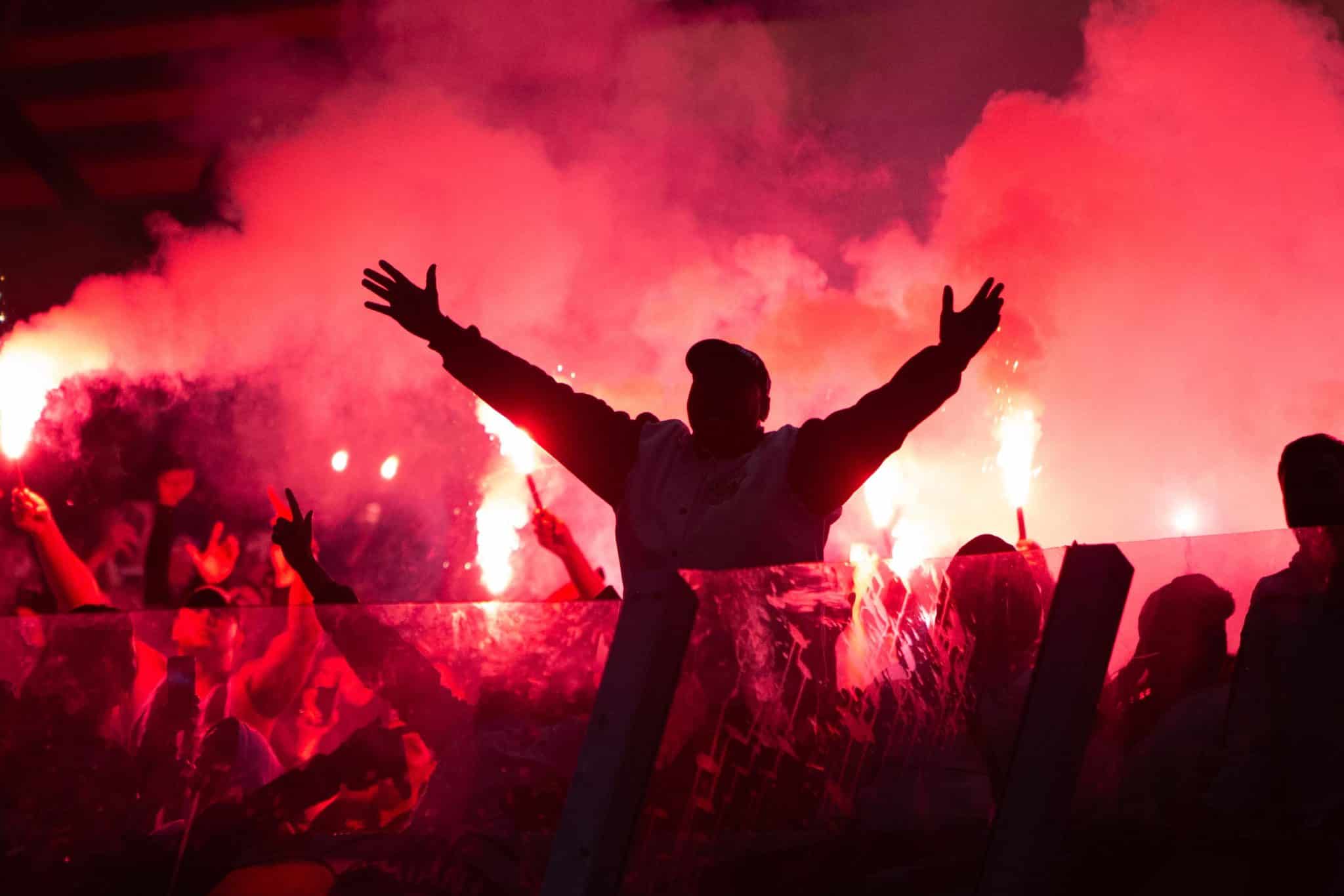 Torcida Corinthians Ligga Arena Copa do Brasil 