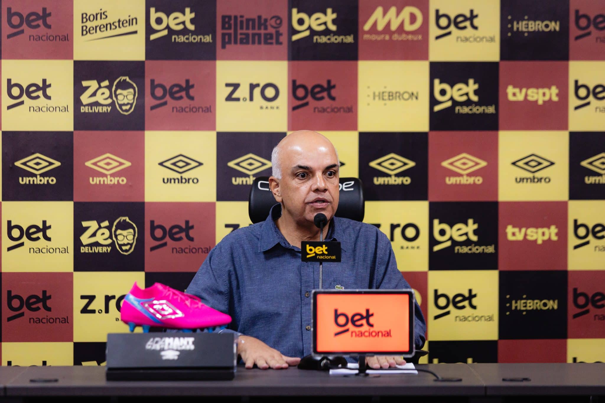 Yuri Rom&atilde;o, presidente do Sport (Foto: Paulo Paiva / Sport Recife)