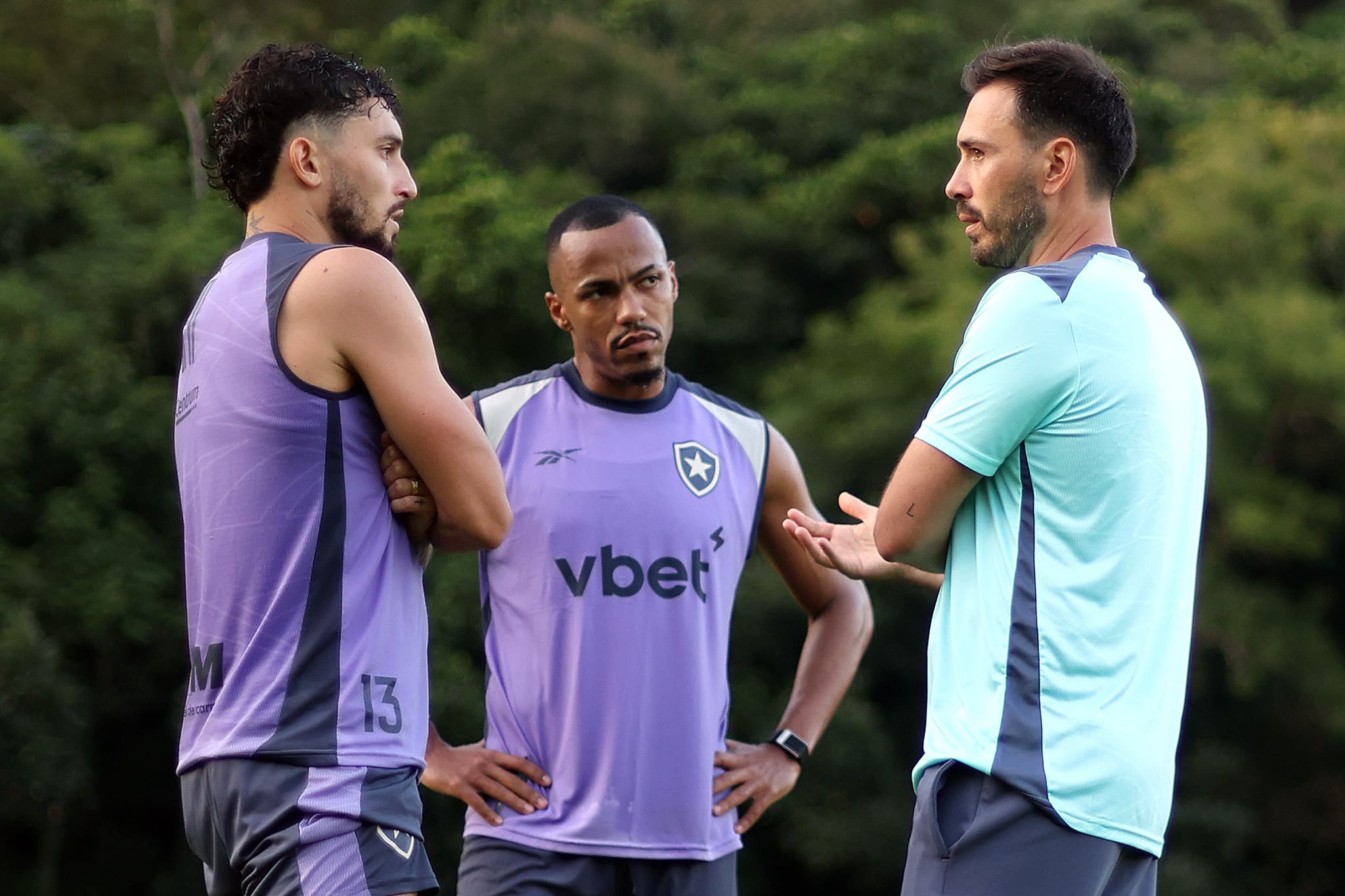 Elenco do Botafogo se reapresenta na quinta (Foto: Vitor Silva/Botafogo)