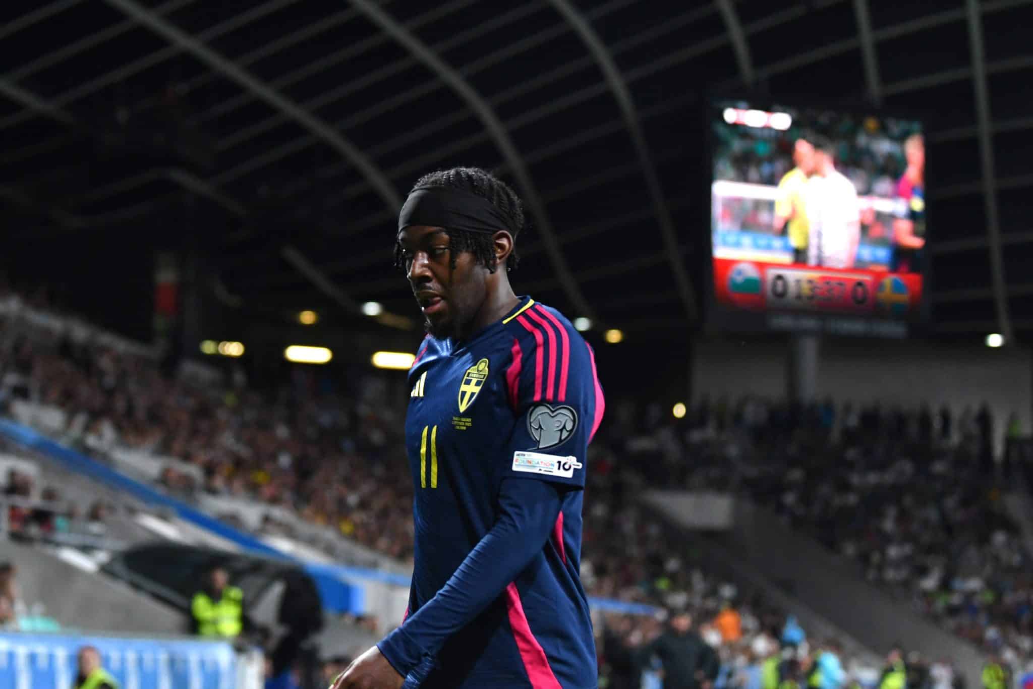 Elanga em Eslov&ecirc;nia x Su&eacute;cia nas Eliminat&oacute;rias