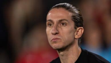 Filipe Lu&iacute;s pede que &aacute;rbitro n&atilde;o apite mais na Libertadores e sugere medida da LaLiga