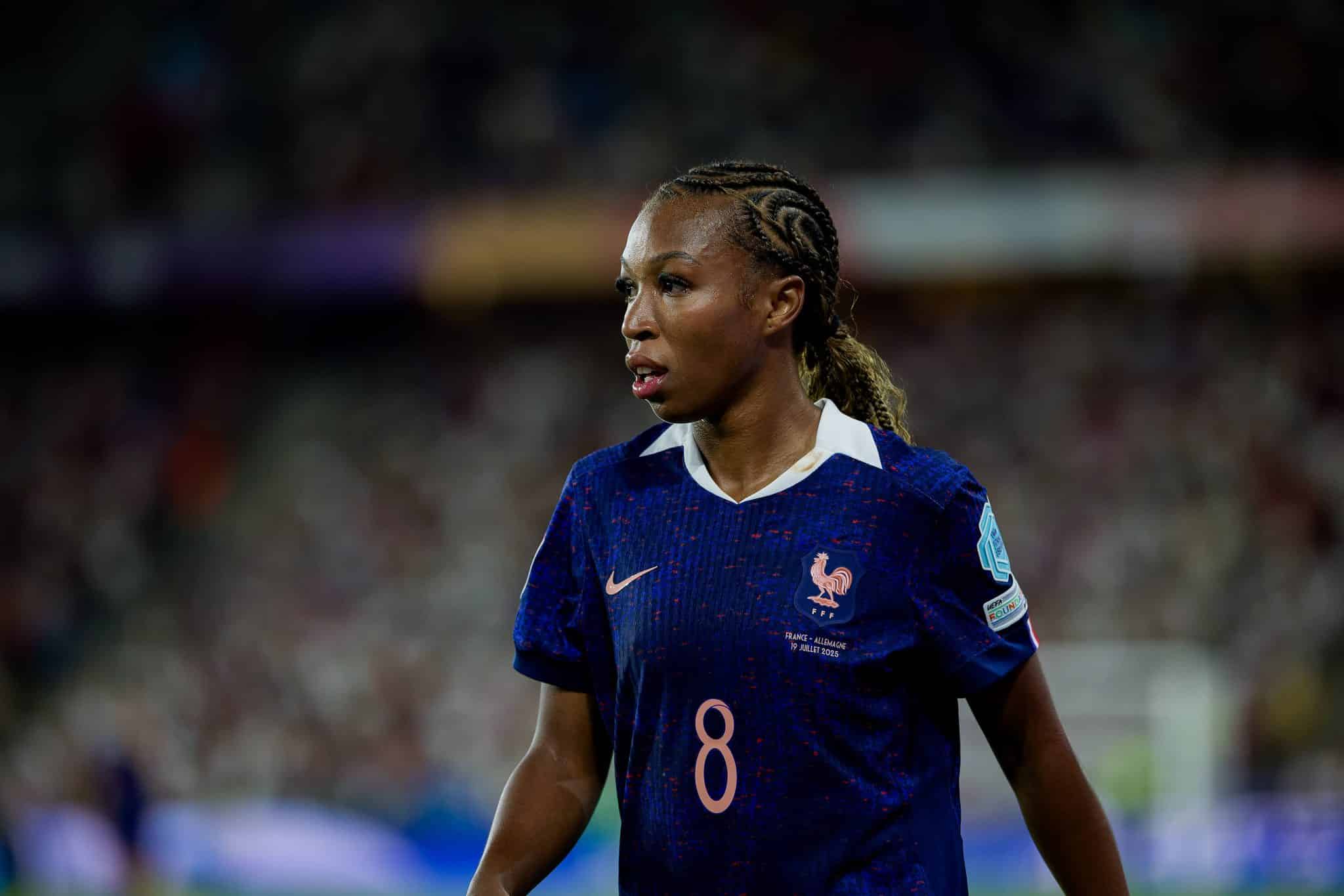 Grace Geyoro na Euro feminina com a Fran&ccedil;a