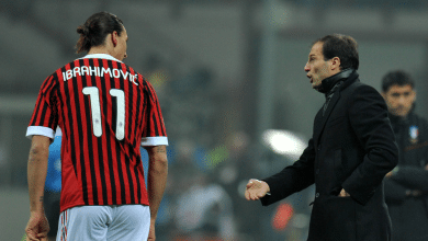 ‘Jogamos o campeonato fora’: Como conflito entre Ibra e Allegri custou um título ao Milan