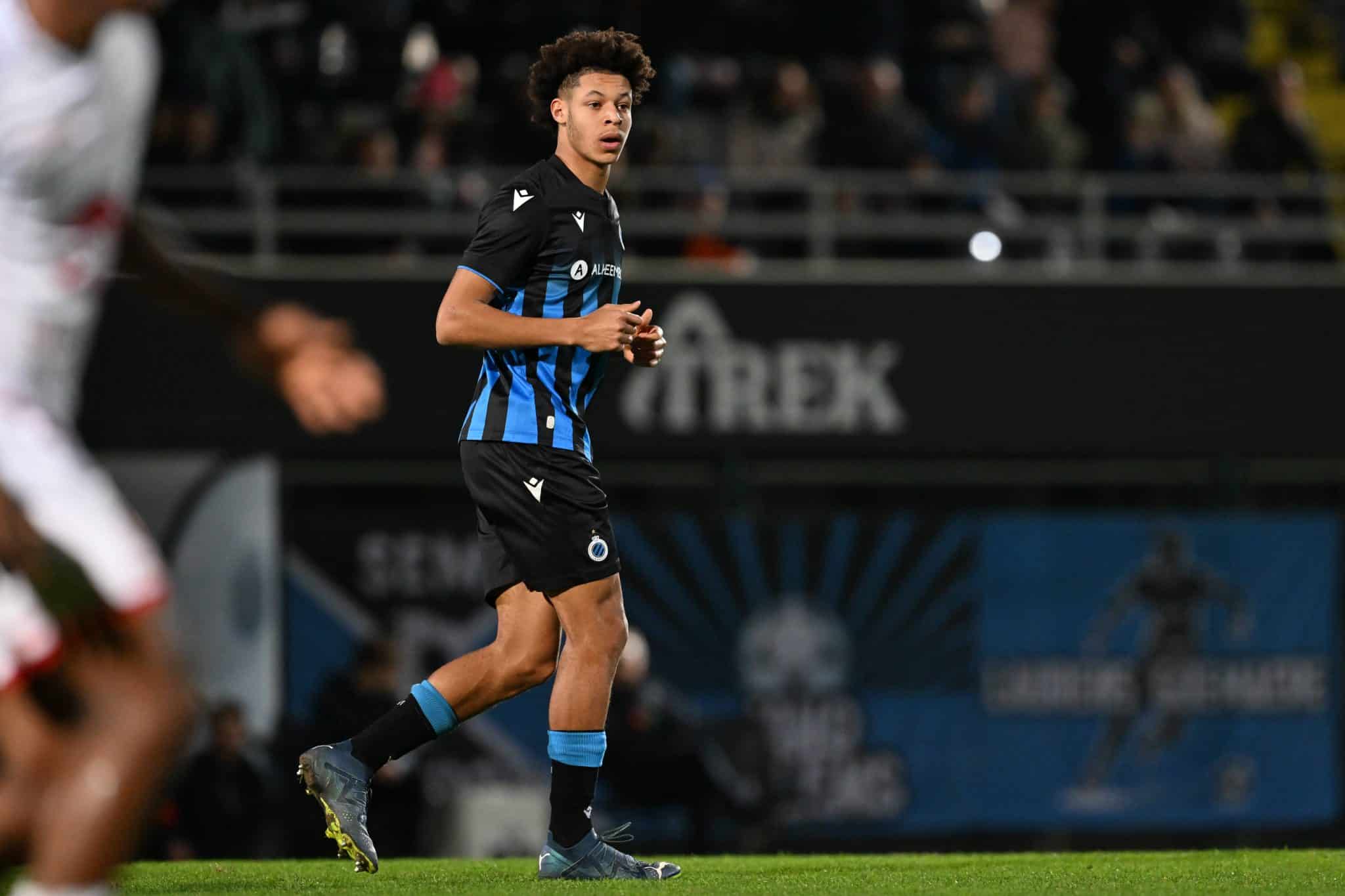 O centroavante Kaye Furo, do Club Brugge