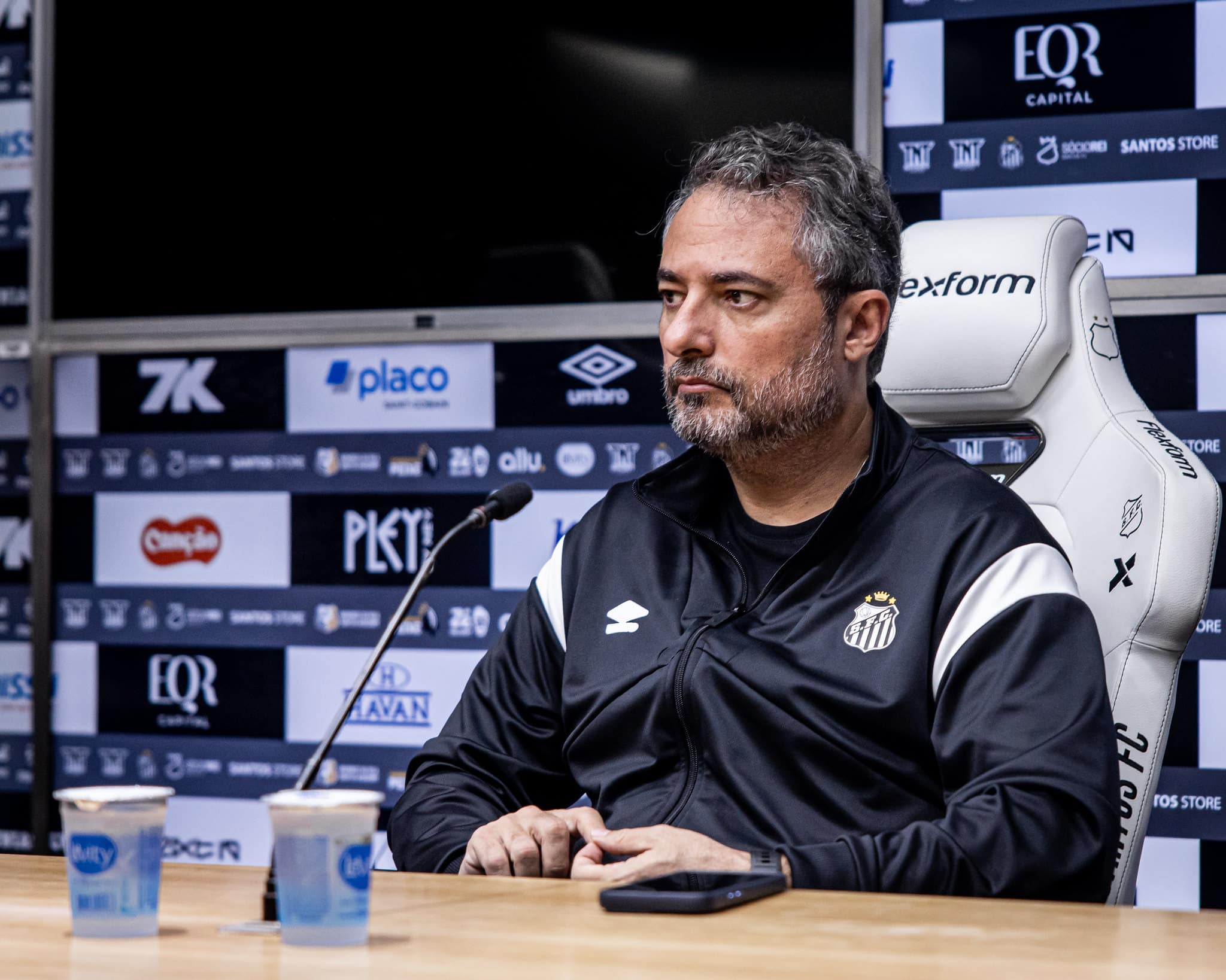 Alexandre Mattos, coletiva SaNTOS 0309II