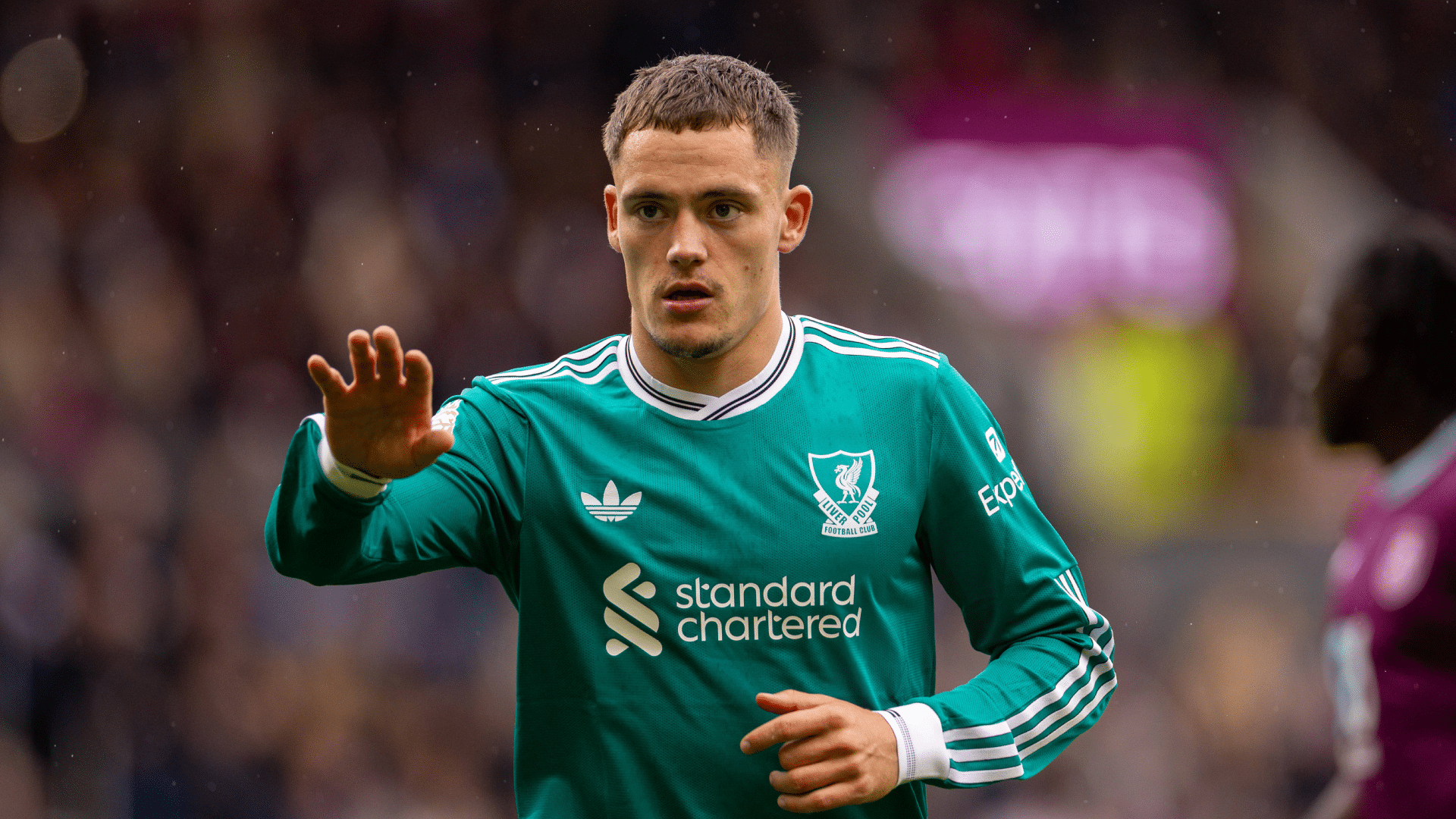 Wirtz em Burnley x Liverpool na Premier League