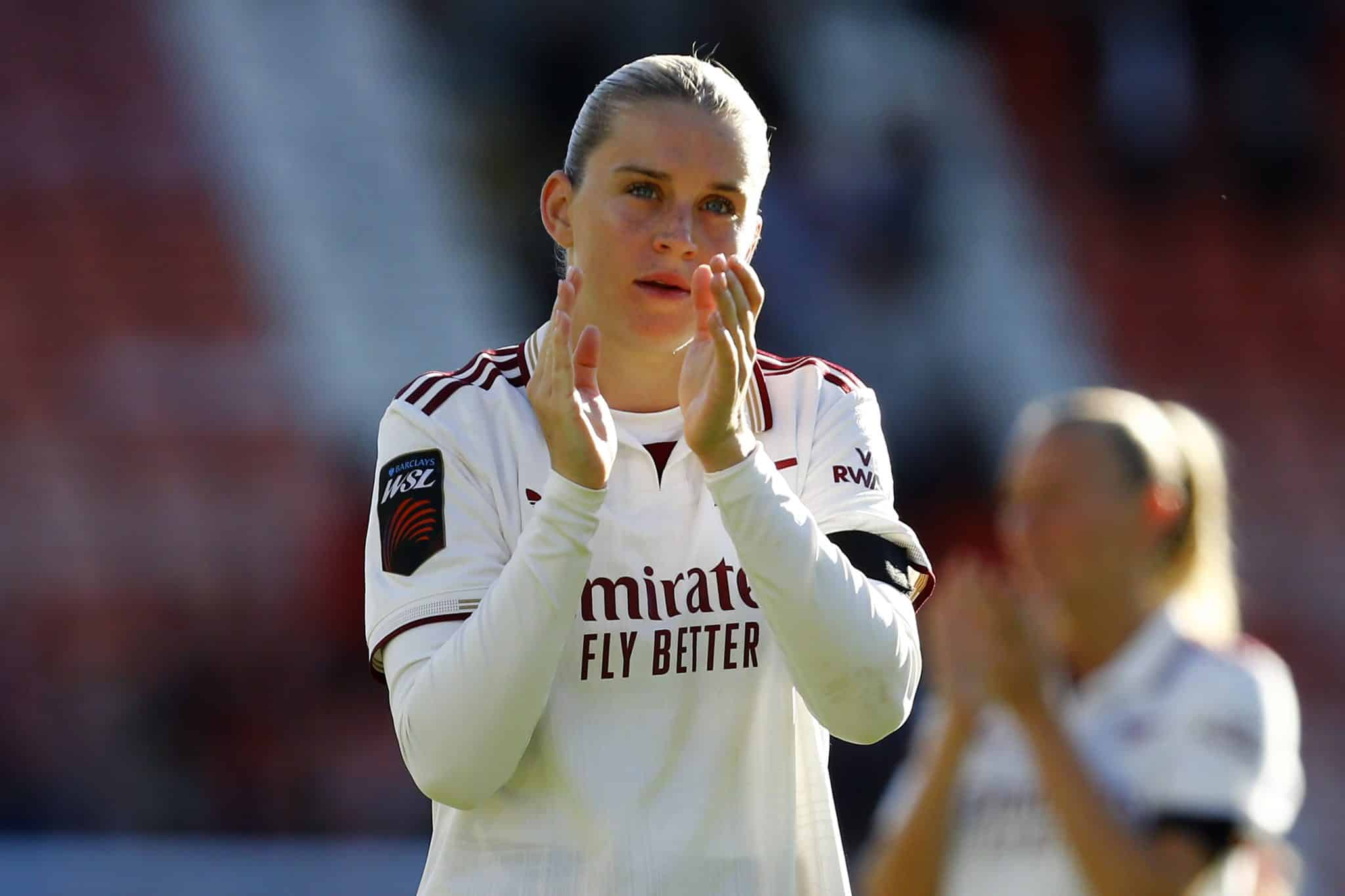 Alessia Russo em atua&ccedil;&atilde;o pelo Arsenal (Foto: IMAGO /&nbsp;PPAUK)