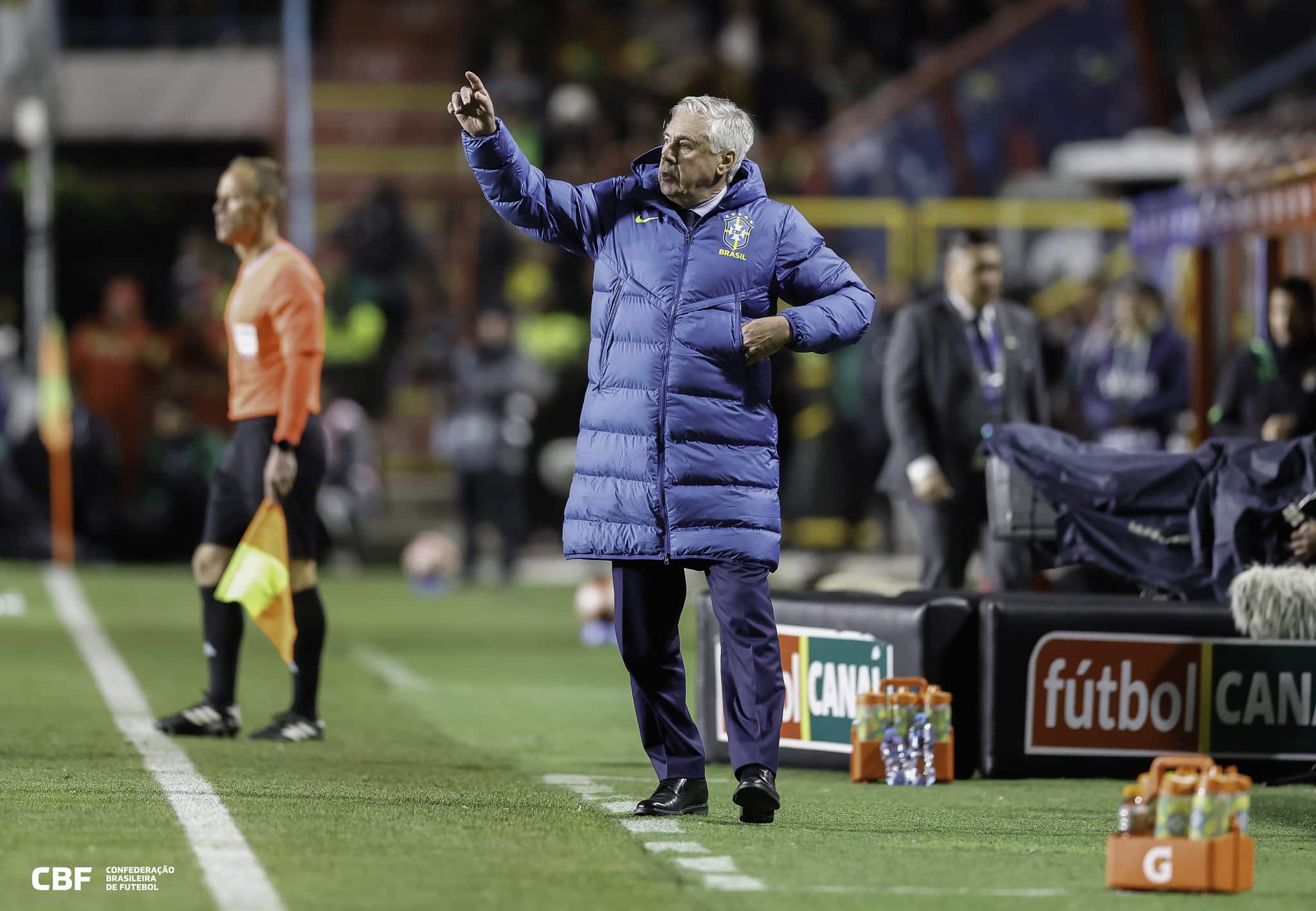 Carlo Ancelotti, em El Alto