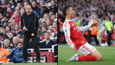 City &lsquo;anti-Guardiola&rsquo; quase basta para vencer o Arsenal, se n&atilde;o fosse gola&ccedil;o de Martinelli