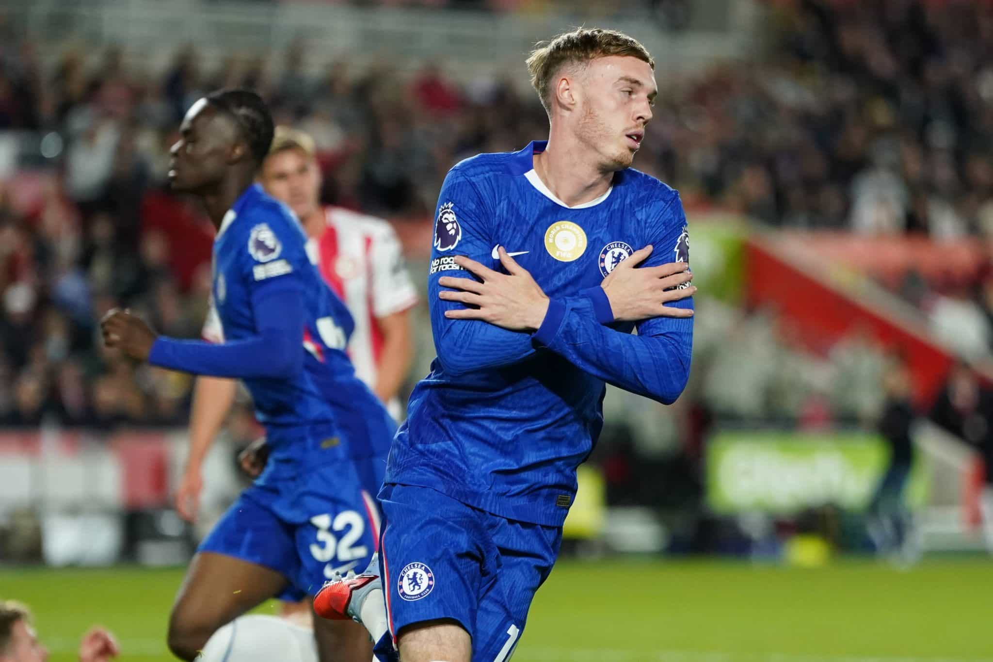 Palmer comemora ap&oacute;s marcar gol em retorno (Foto: Imago)