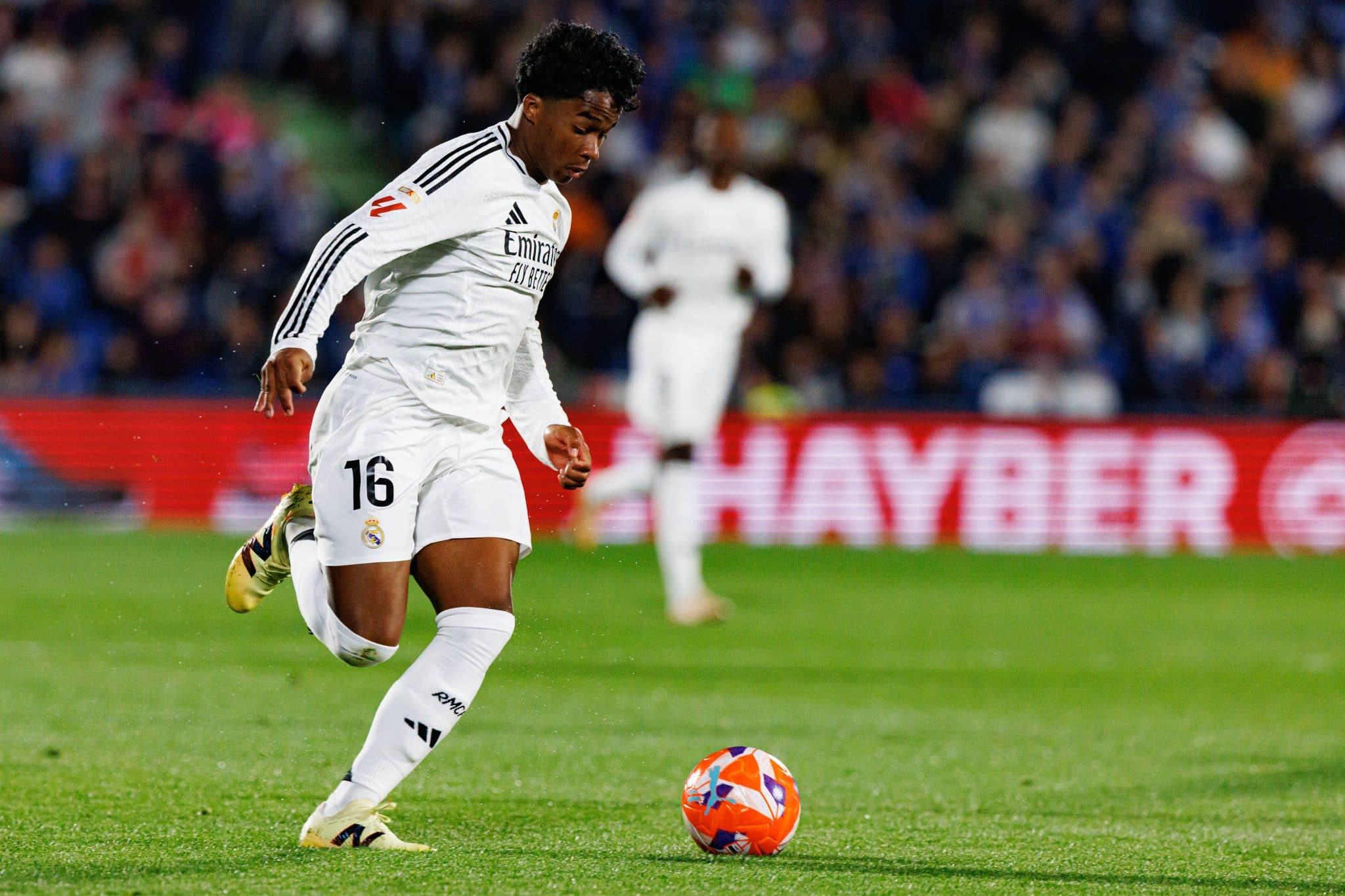 Endrick em atua&ccedil;&atilde;o no Real Madrid (Foto: IMAGO / Ball Raw Images)