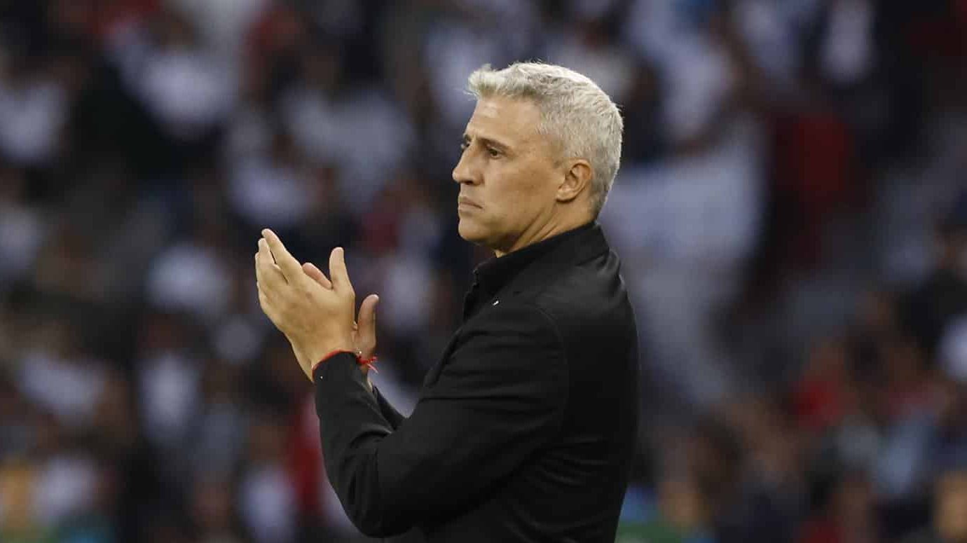 Hern&aacute;n Crespo, t&eacute;cnico do S&atilde;o Paulo