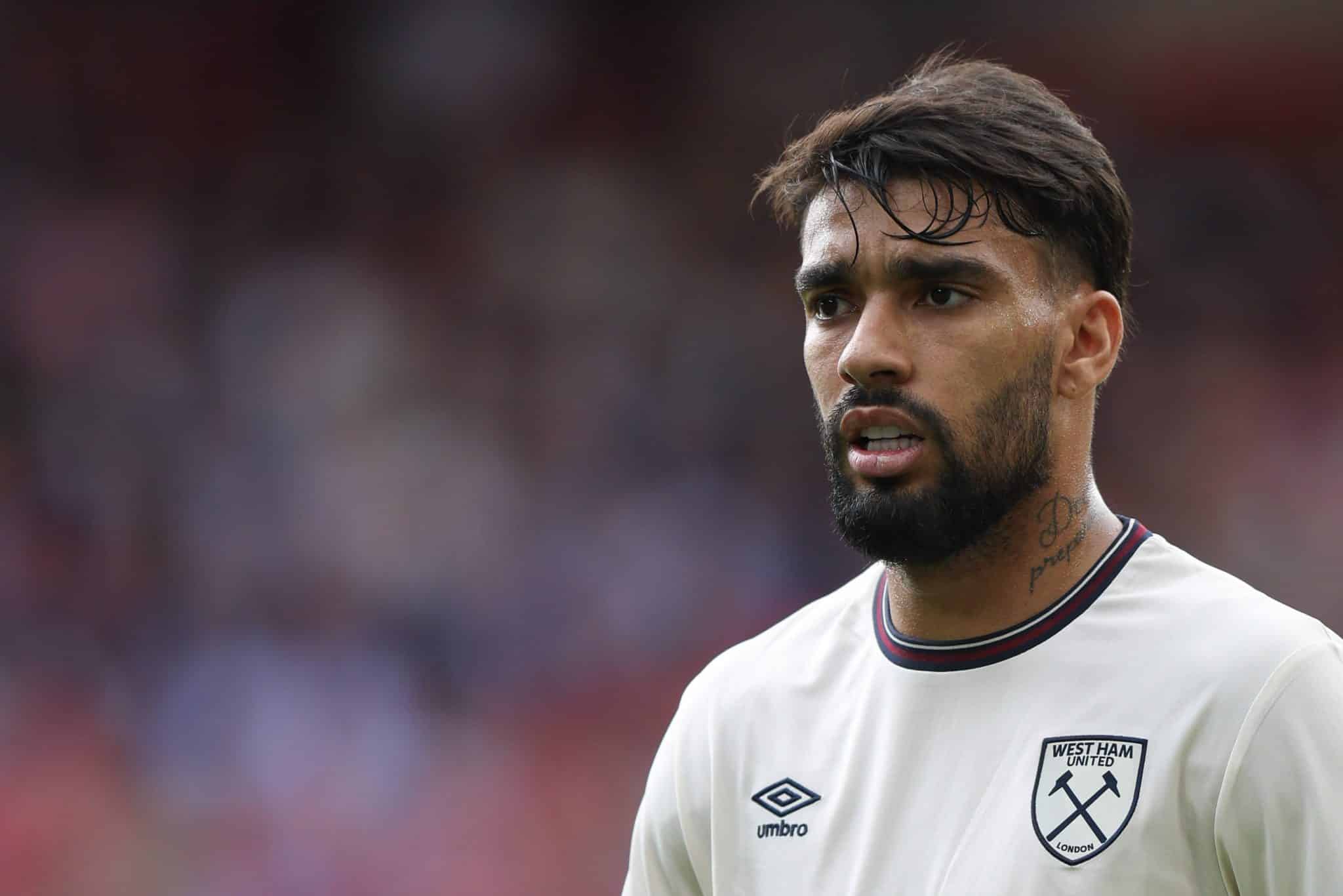 Lucas Paquet&aacute; em jogo do West Ham
