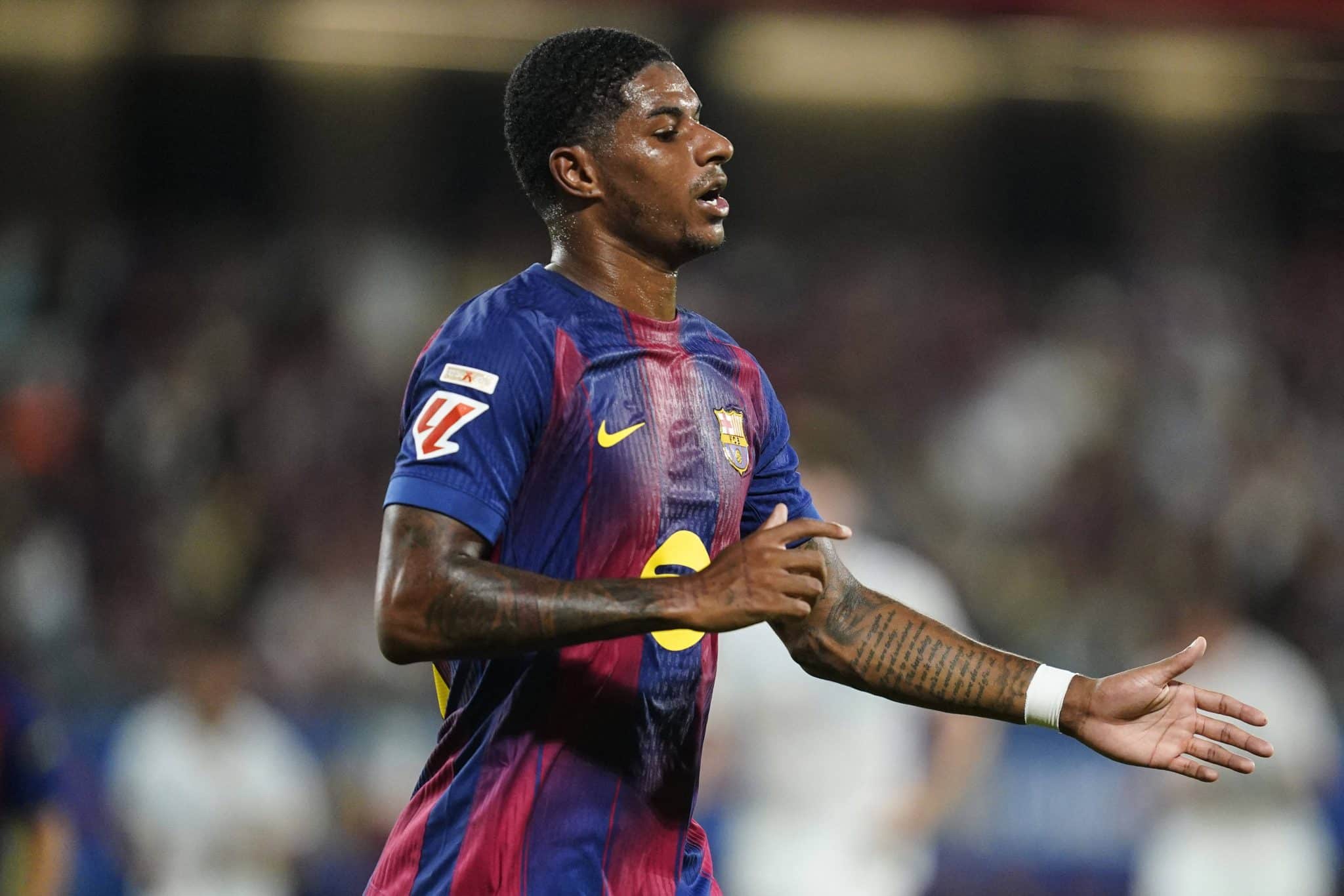 Marcus Rashford pelo Barcelona (Foto: Imago)