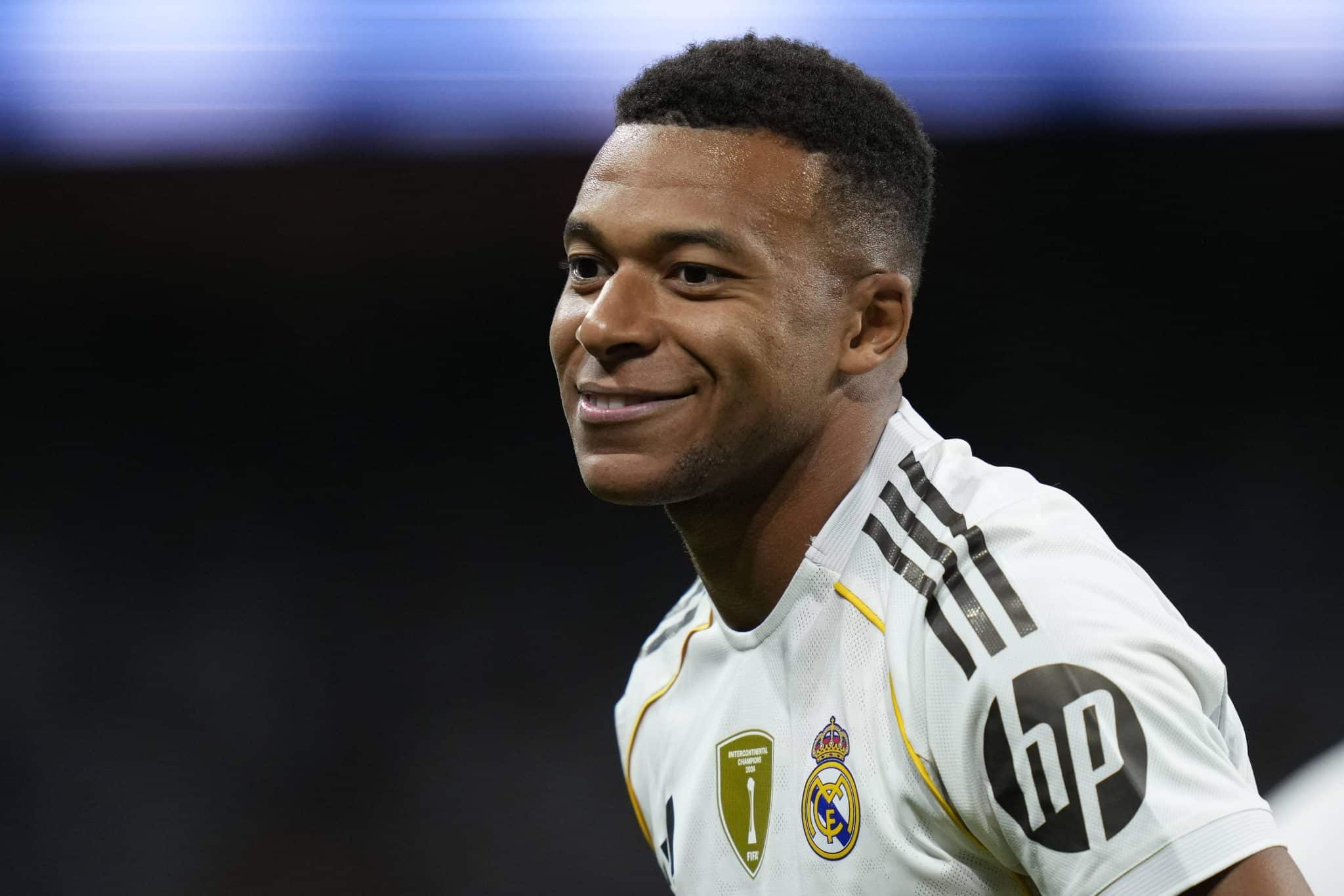 Kylian Mbapp&eacute; no Real Madrid (Foto: Imago)